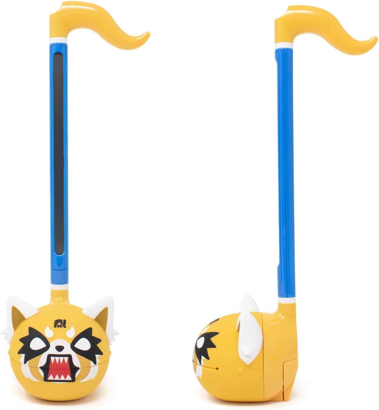 image:imageOtamatone Classic Aggretsuko Happy Sweet Officially Licensed Sanrio Japanese Character Electronic Musical Instrument Portable Synthesizer from Japan Maywa Denki for Children Kids and Adults Gift2 Pc Set Aggretsuko Rage Gudetama