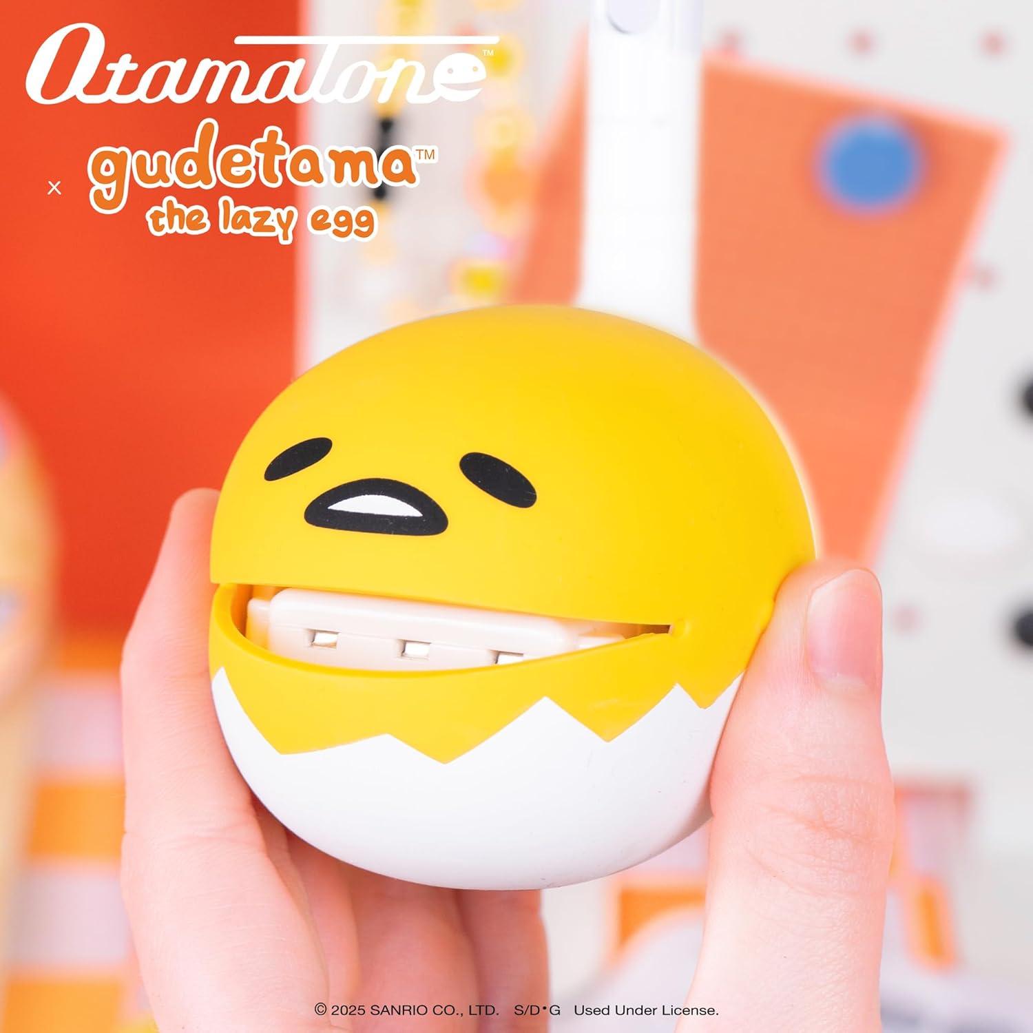 image:imageOtamatone Classic Aggretsuko Happy Sweet Officially Licensed Sanrio Japanese Character Electronic Musical Instrument Portable Synthesizer from Japan Maywa Denki for Children Kids and Adults GiftGudetama
