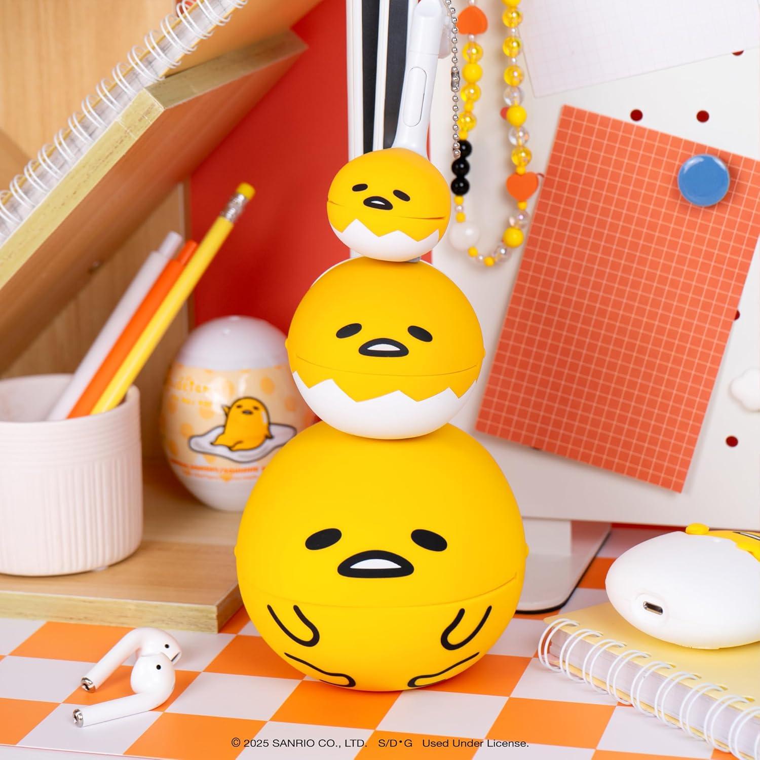 image:imageOtamatone Classic Aggretsuko Happy Sweet Officially Licensed Sanrio Japanese Character Electronic Musical Instrument Portable Synthesizer from Japan Maywa Denki for Children Kids and Adults GiftGudetama