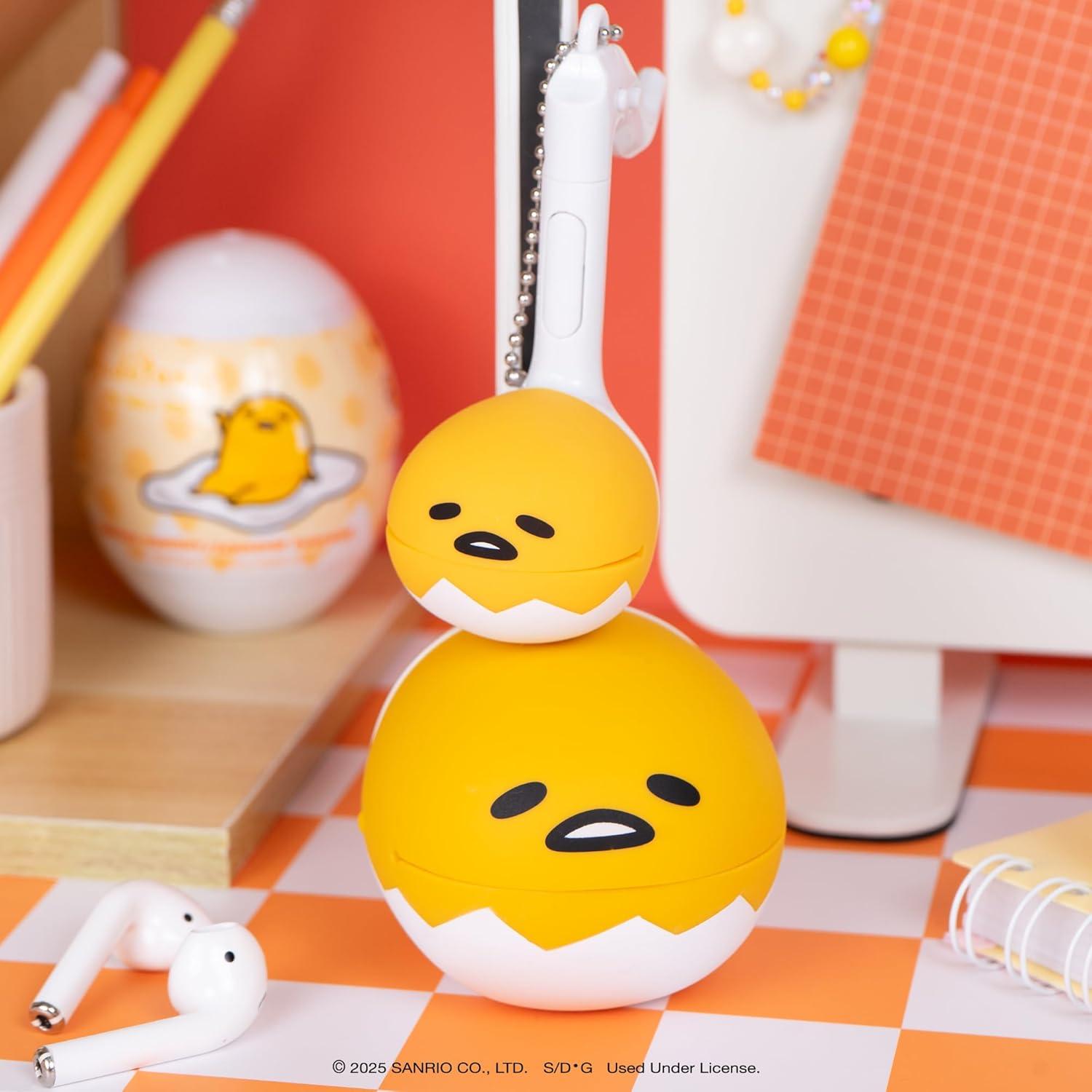 image:imageOtamatone Classic Aggretsuko Happy Sweet Officially Licensed Sanrio Japanese Character Electronic Musical Instrument Portable Synthesizer from Japan Maywa Denki for Children Kids and Adults GiftGudetama