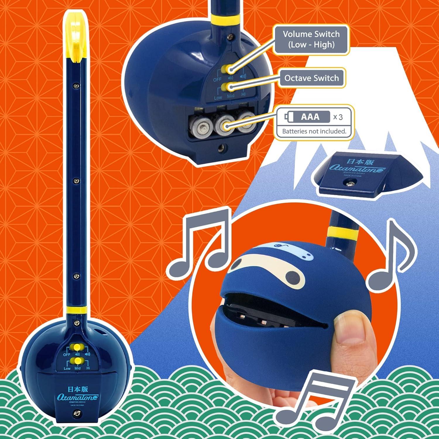 image:imageOtamatone Classic Hatsune Miku Vocaloid Officially Licensed Japanese Character Electronic Musical Instrument Portable Synthesizer from Japan Maywa Denki for Children Kids and Adults GiftMiku Ninja