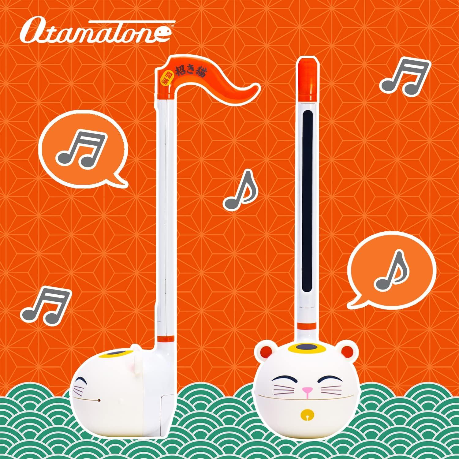 image:imageOtamatone Classic Hatsune Miku Vocaloid Officially Licensed Japanese Character Electronic Musical Instrument Portable Synthesizer from Japan Maywa Denki for Children Kids and Adults GiftLucky Cat