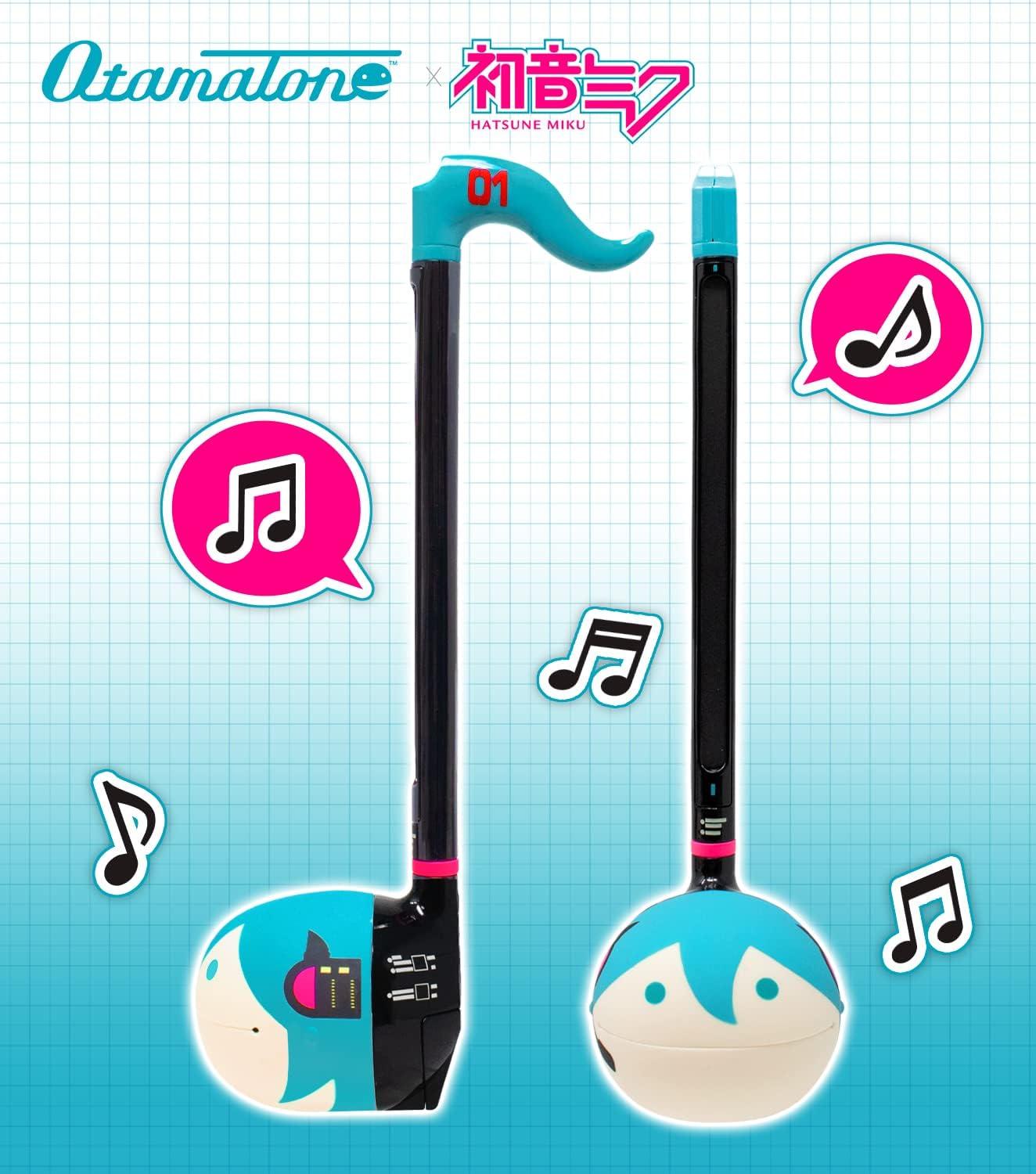 image:imageOtamatone Classic Hatsune Miku Vocaloid Officially Licensed Japanese Character Electronic Musical Instrument Portable Synthesizer from Japan Maywa Denki for Children Kids and Adults GiftHatsune Miku