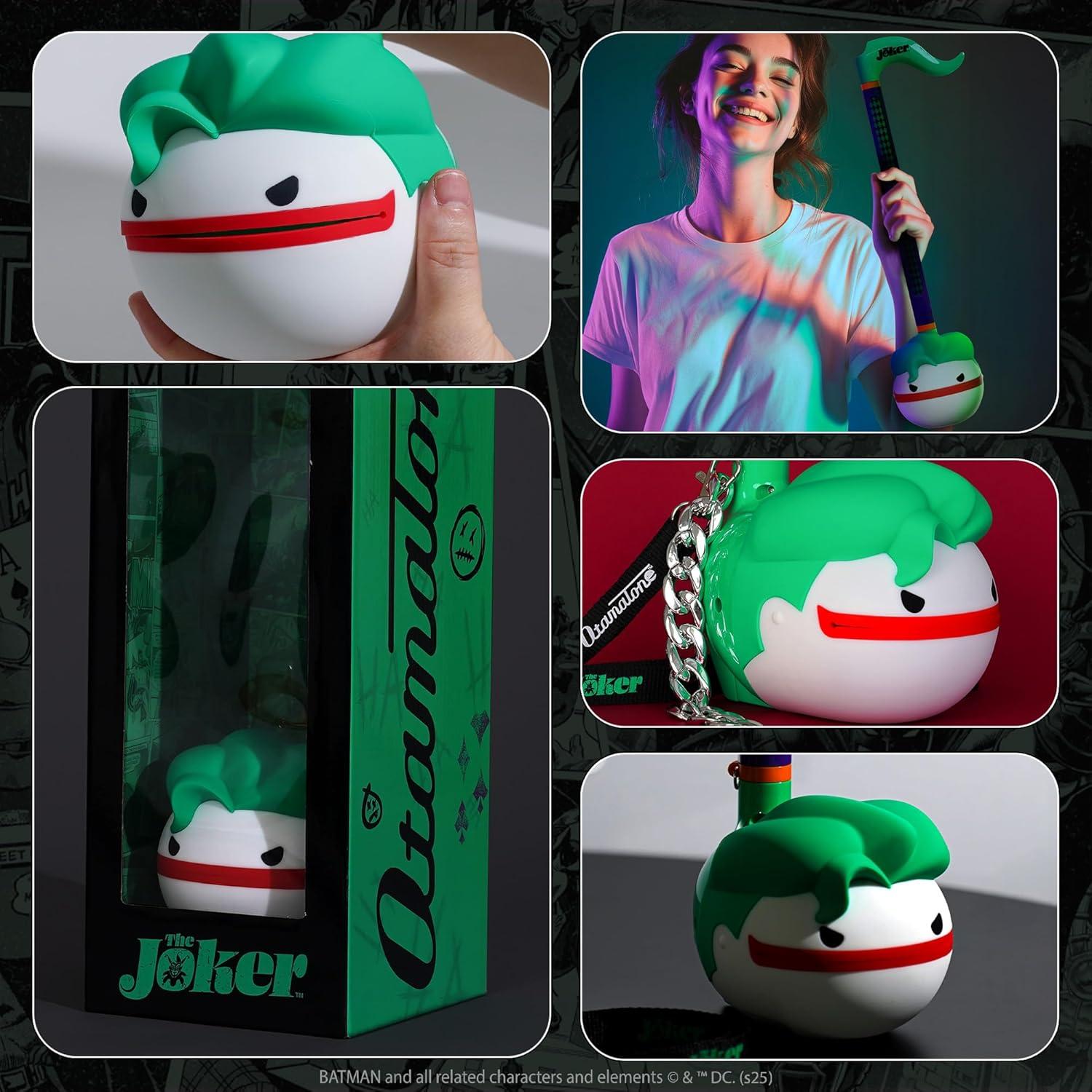 image:imageOtamatone Deluxe Batman Electronic Musical Instrument for Adults Portable Synthesizer Digital Electric Music from Japan by Maywa Denki Cool Stuff Gifts English InstructionsJoker
