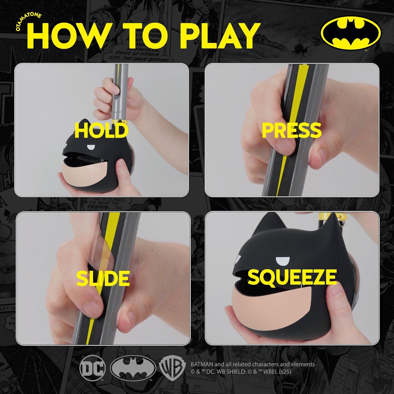 image:imageOtamatone Deluxe Batman Electronic Musical Instrument for Adults Portable Synthesizer Digital Electric Music from Japan by Maywa Denki Cool Stuff Gifts English InstructionsBatman