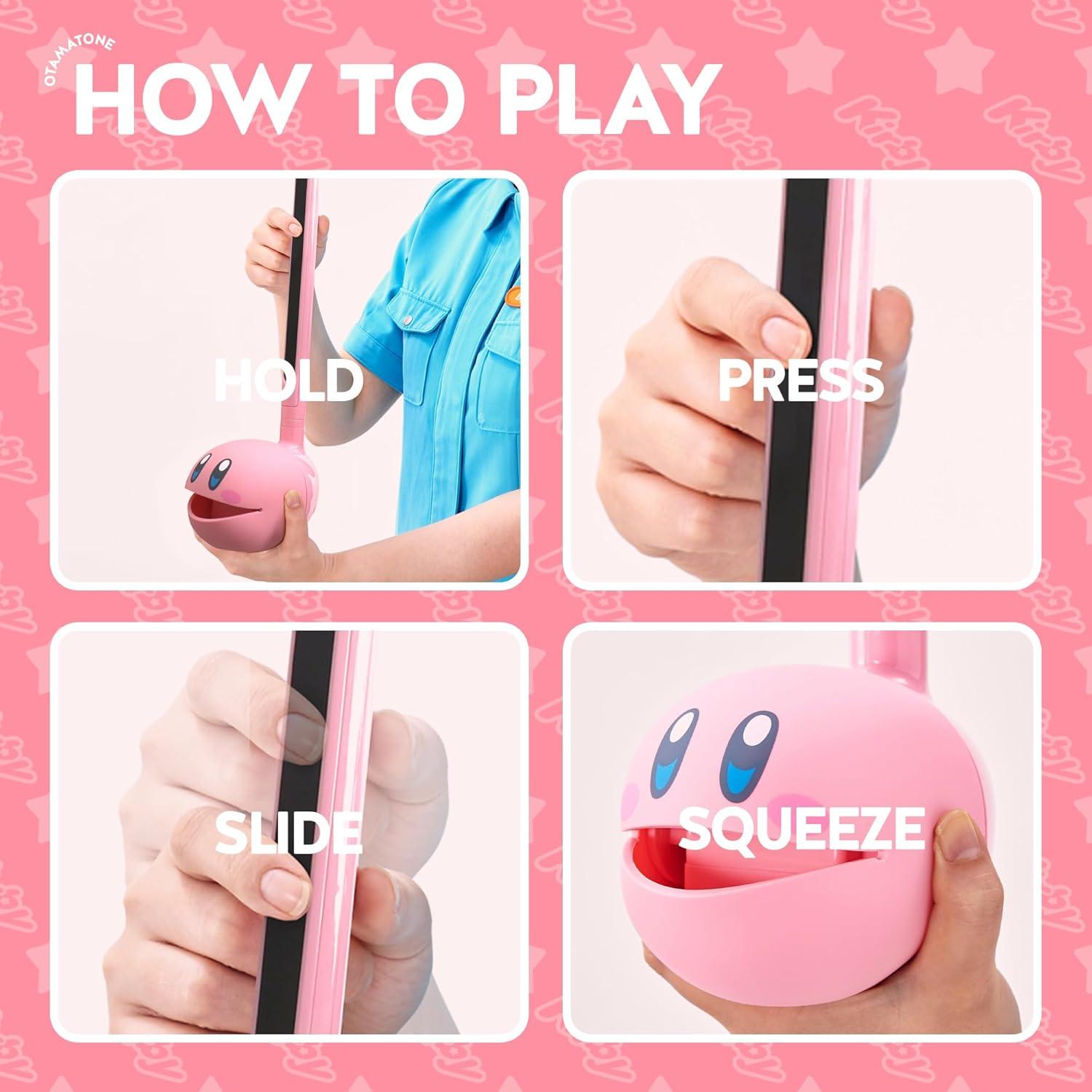 image:imageOtamatone Deluxe Japanese Musical Instrument Portable Music Synthesizer from Japan by Maywa Denki Studio Award Winning Educational Fun Gift for Teens amp Adults Kirby English ManualKirby Deluxe English Edition