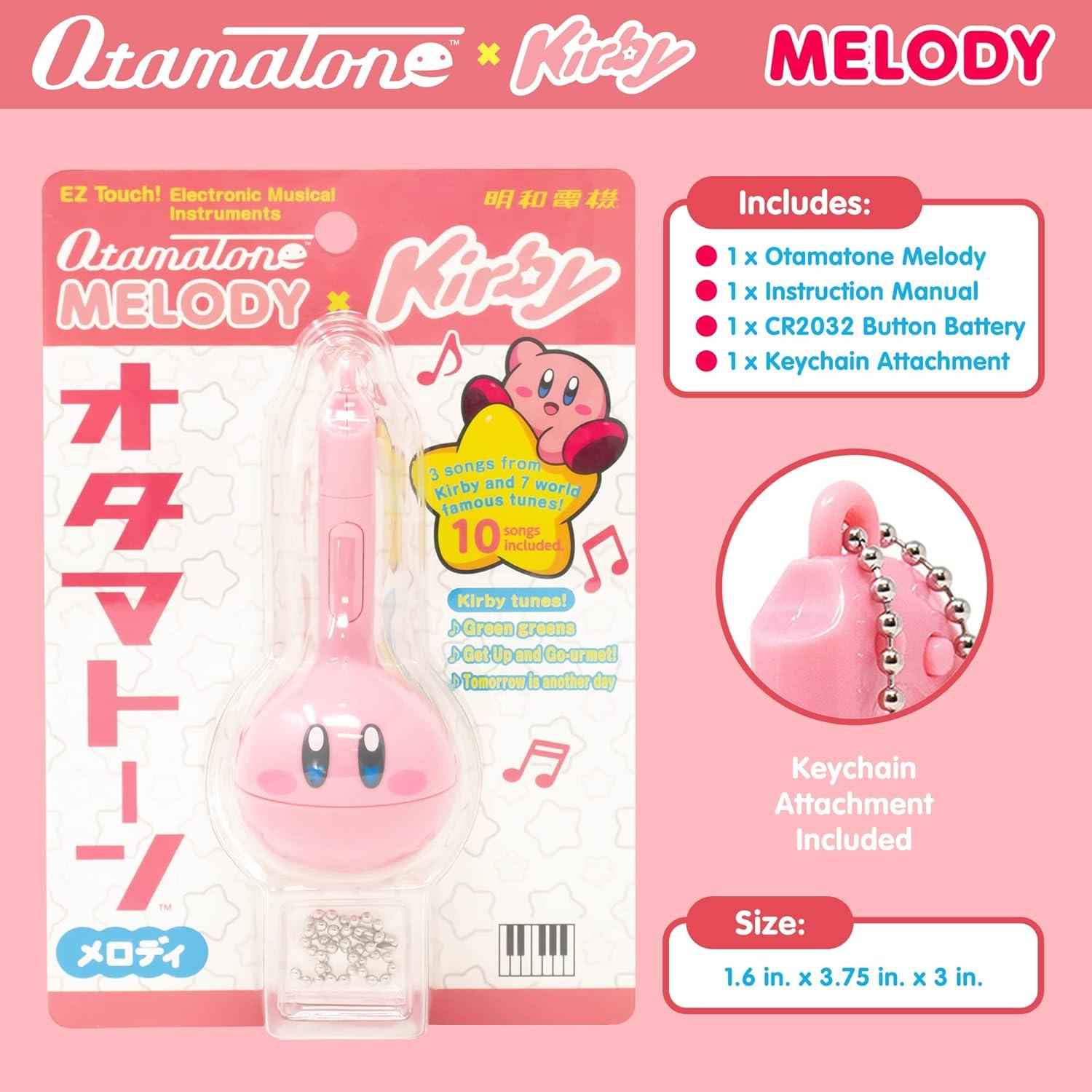 image:imageOtamatone Deluxe Japanese Musical Instrument Portable Music Synthesizer from Japan by Maywa Denki Studio Award Winning Educational Fun Gift for Teens amp Adults Kirby English ManualKirby Melody English Edition