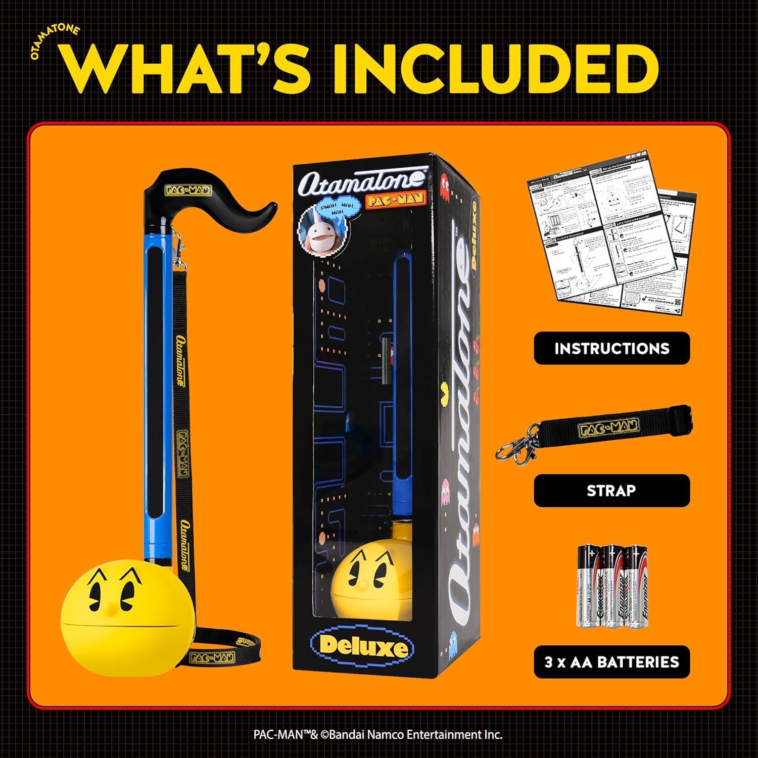 image:imageOtamatone Deluxe PACMan Electronic Musical Instrument for Adults Portable Synthesizer Digital Electric Music from Japan by Maywa Denki Cool Stuff Gifts English InstructionsPacman