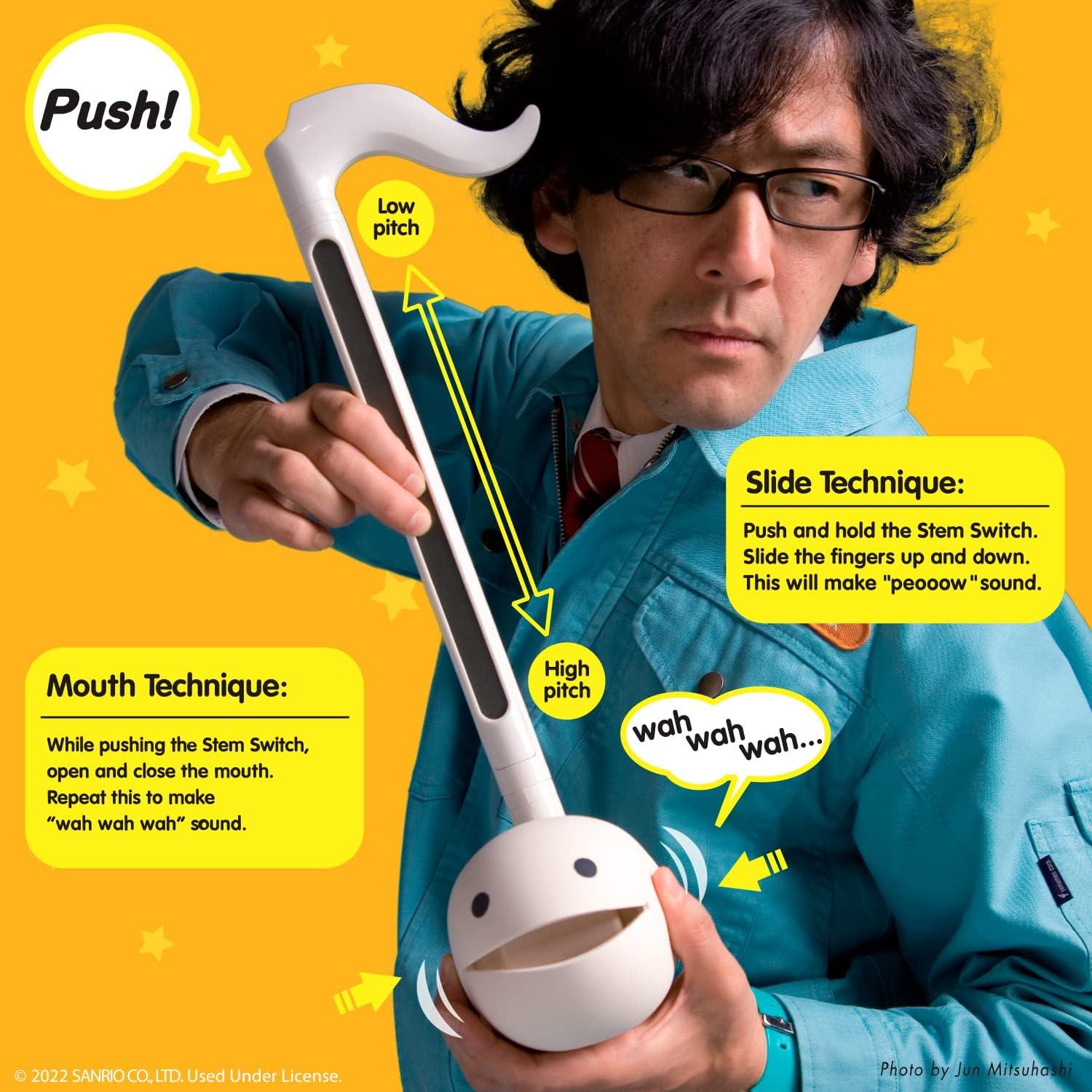 image:imageOtamatone Deluxe Sanrio Gudetama Electronic Musical Instrument Portable Synthesizer from Japan Maywa Denki from Japan