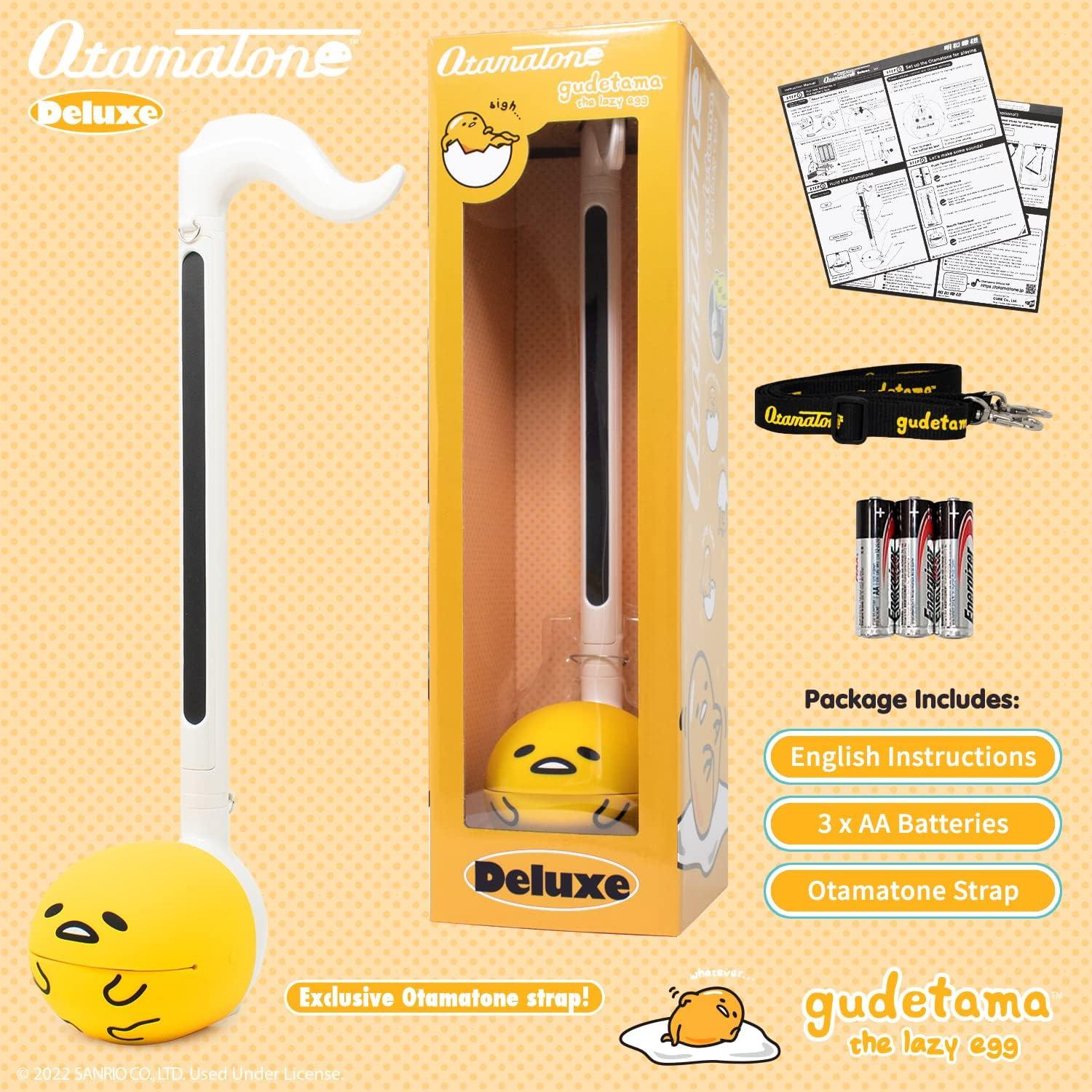 image:imageOtamatone Deluxe Sanrio Gudetama Electronic Musical Instrument Portable Synthesizer from Japan Maywa Denki from Japan