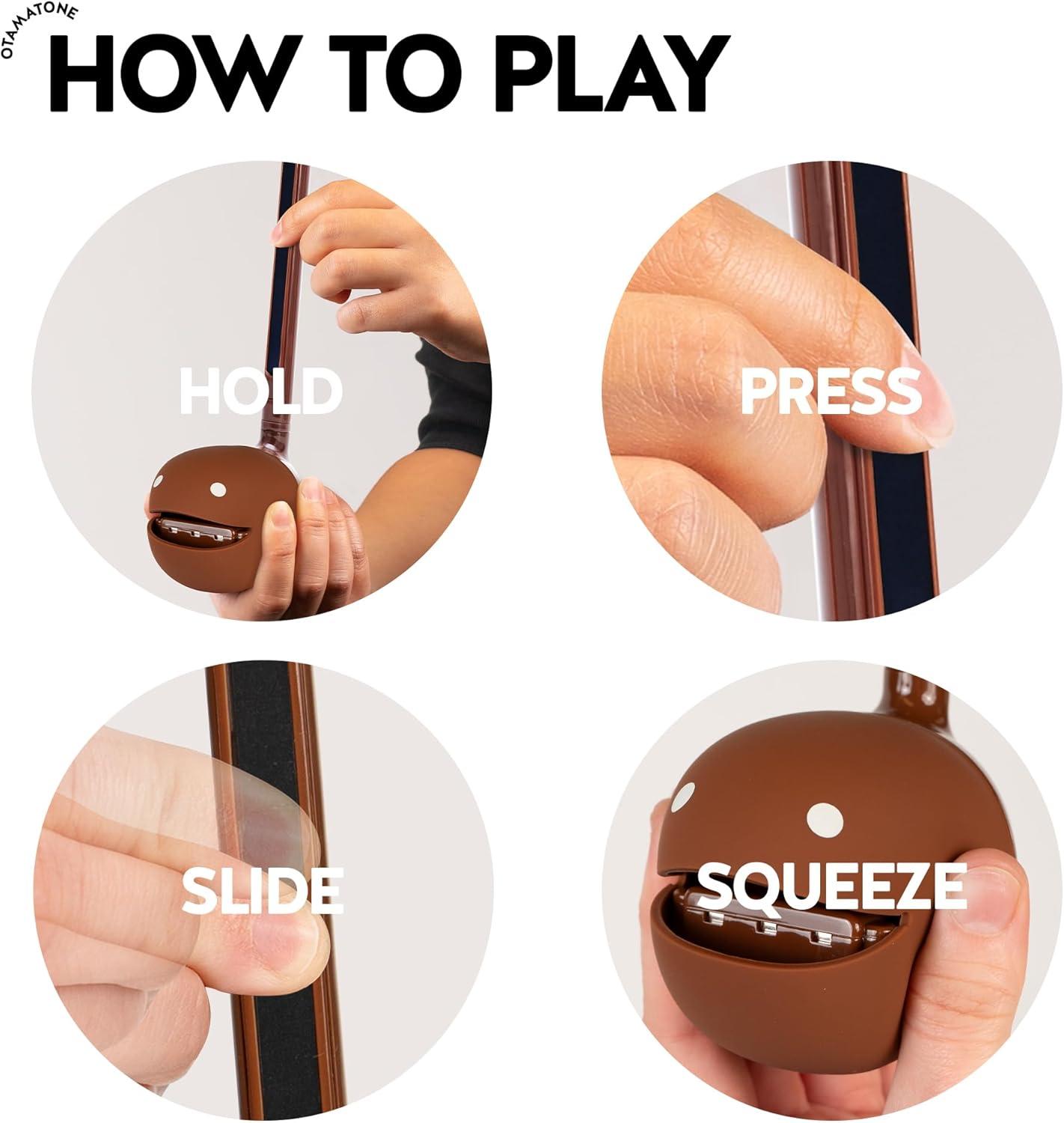 image:imageOtamatone Japanese Electronic Musical Instrument Portable Music Synthesizer from Japan by Maywa Denki Studio Award Winning Educational Fun Gift for Children Teens amp Adults MintChocolate