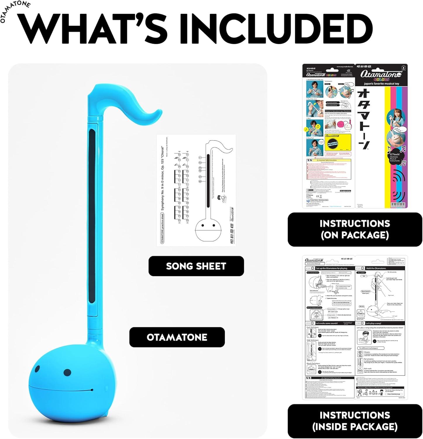 image:imageOtamatone Japanese Electronic Musical Instrument Portable Music Synthesizer from Japan by Maywa Denki Studio Award Winning Educational Fun Gift for Children Teens amp Adults UnicornBlue
