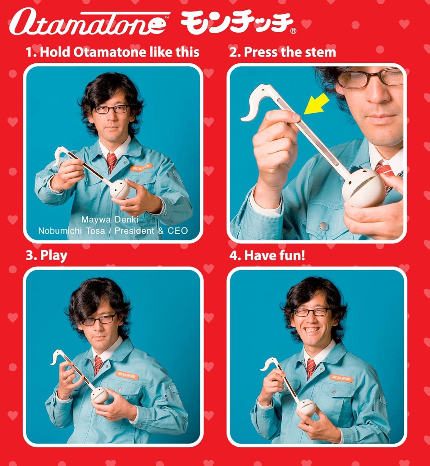 image:imageOtamatone Japanese Electronic Musical Instrument Portable Music Synthesizer from Japan by Maywa Denki Studio Award Winning Educational Fun Gift for Children Teens amp Adults MonchhichiMonchhichi