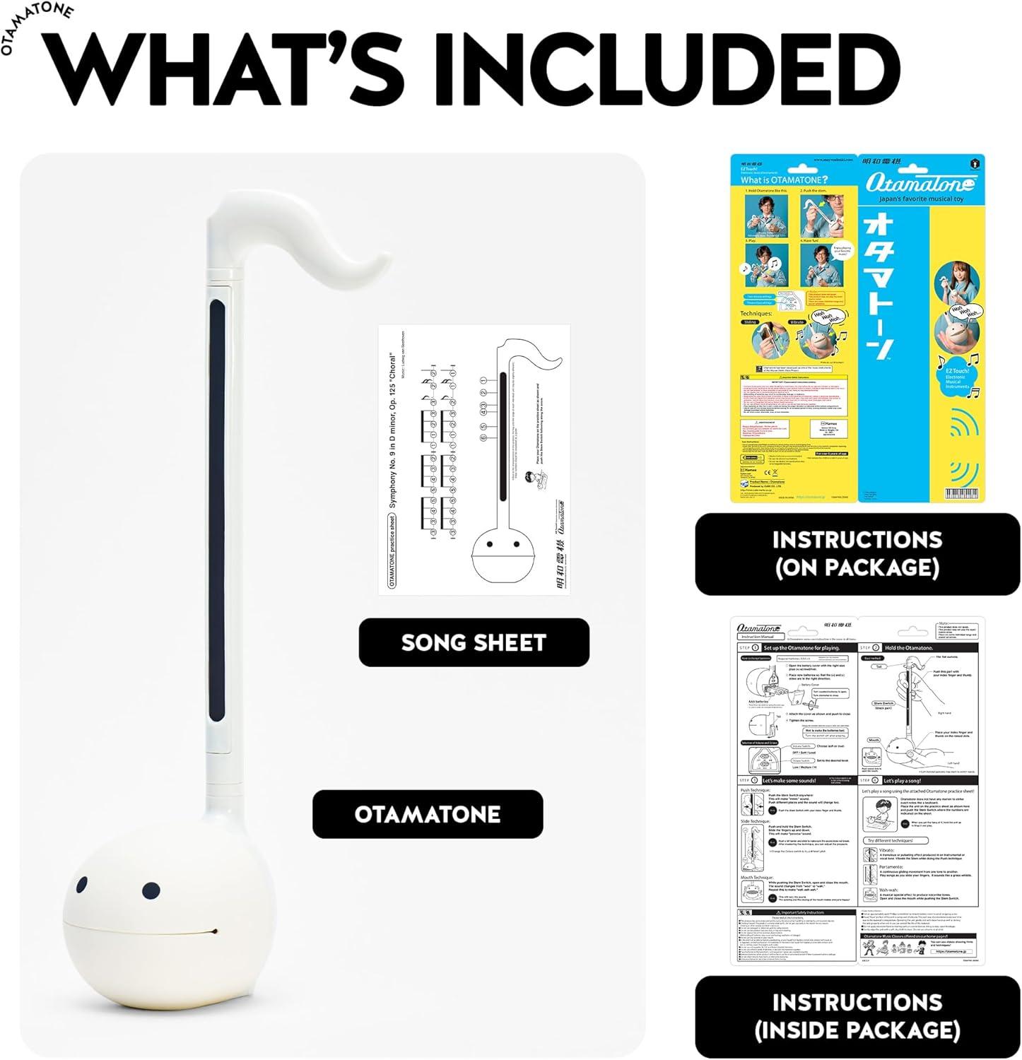 image:imageOtamatone Japanese Electronic Musical Instrument Portable Music Synthesizer from Japan by Maywa Denki Studio Award Winning Educational Fun Gift for Children Teens amp Adults UnicornWhite
