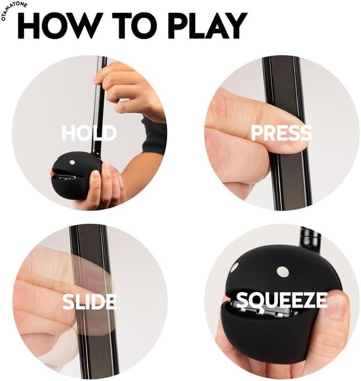 image:imageOtamatone Japanese Electronic Musical Instrument Portable Music Synthesizer from Japan by Maywa Denki Studio Award Winning Educational Fun Gift for Children Teens amp Adults UnicornBlack