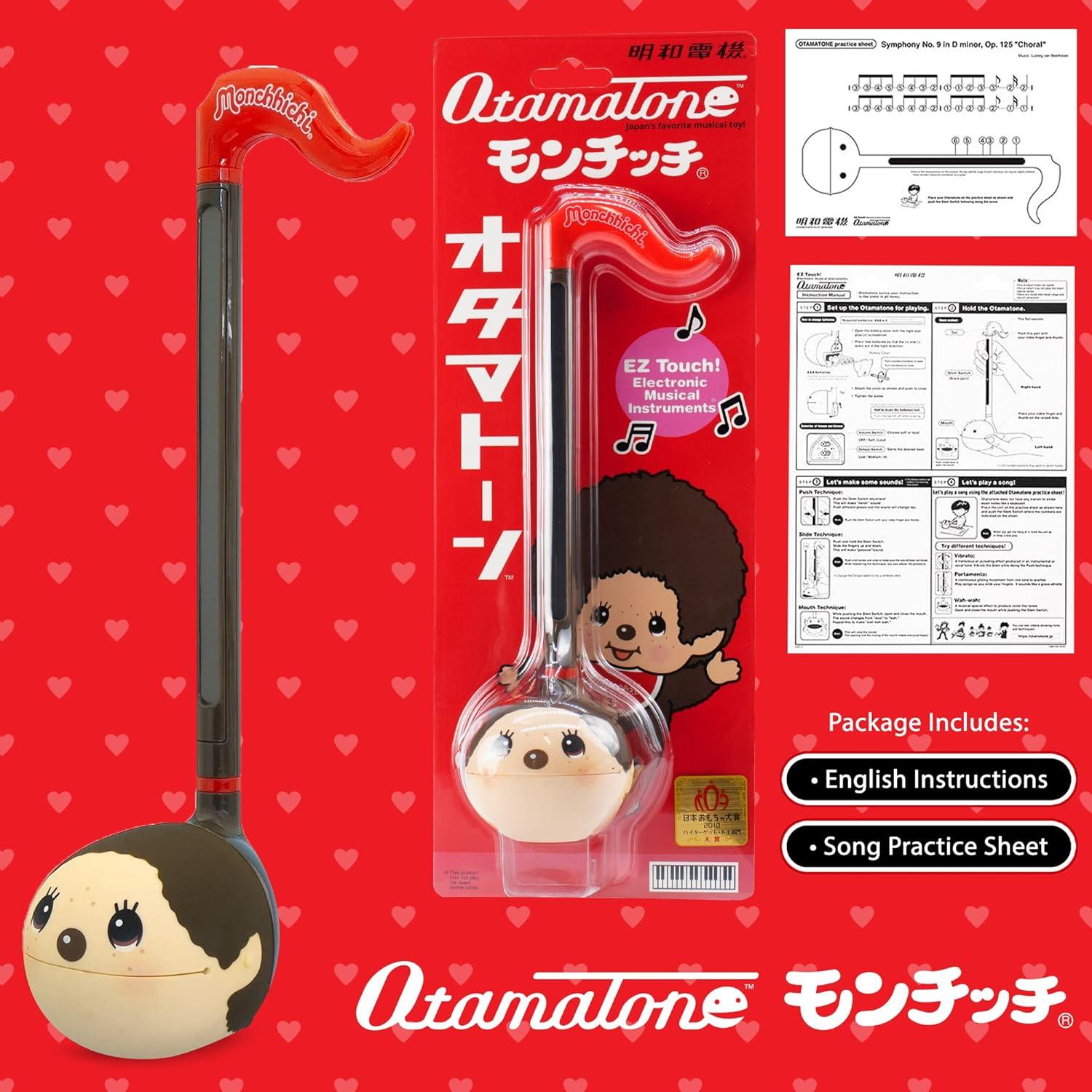 image:imageOtamatone Japanese Electronic Musical Instrument Portable Music Synthesizer from Japan by Maywa Denki Studio Award Winning Educational Fun Gift for Children Teens amp Adults MonchhichiMonchhichi