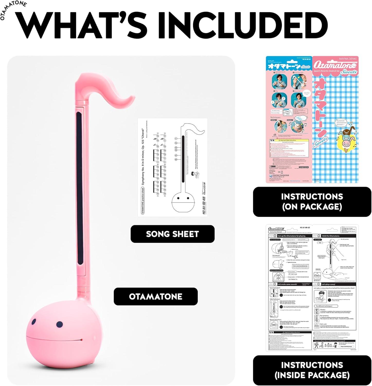 image:imageOtamatone Japanese Electronic Musical Instrument Portable Music Synthesizer from Japan by Maywa Denki Studio Award Winning Educational Fun Gift for Children Teens amp Adults MintStrawberry