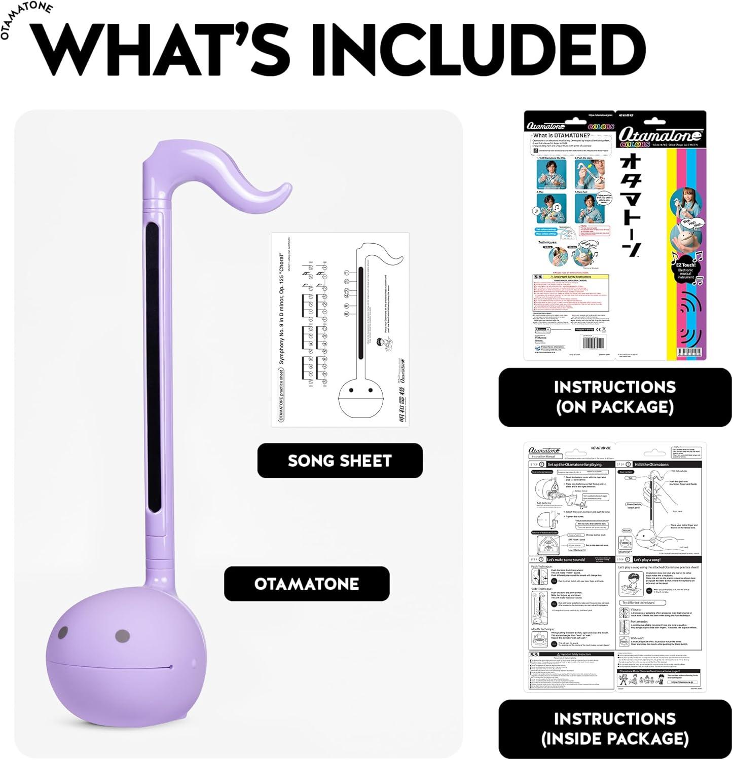 image:imageOtamatone Japanese Electronic Musical Instrument Portable Music Synthesizer from Japan by Maywa Denki Studio Award Winning Educational Fun Gift for Children Teens amp Adults RedPurple