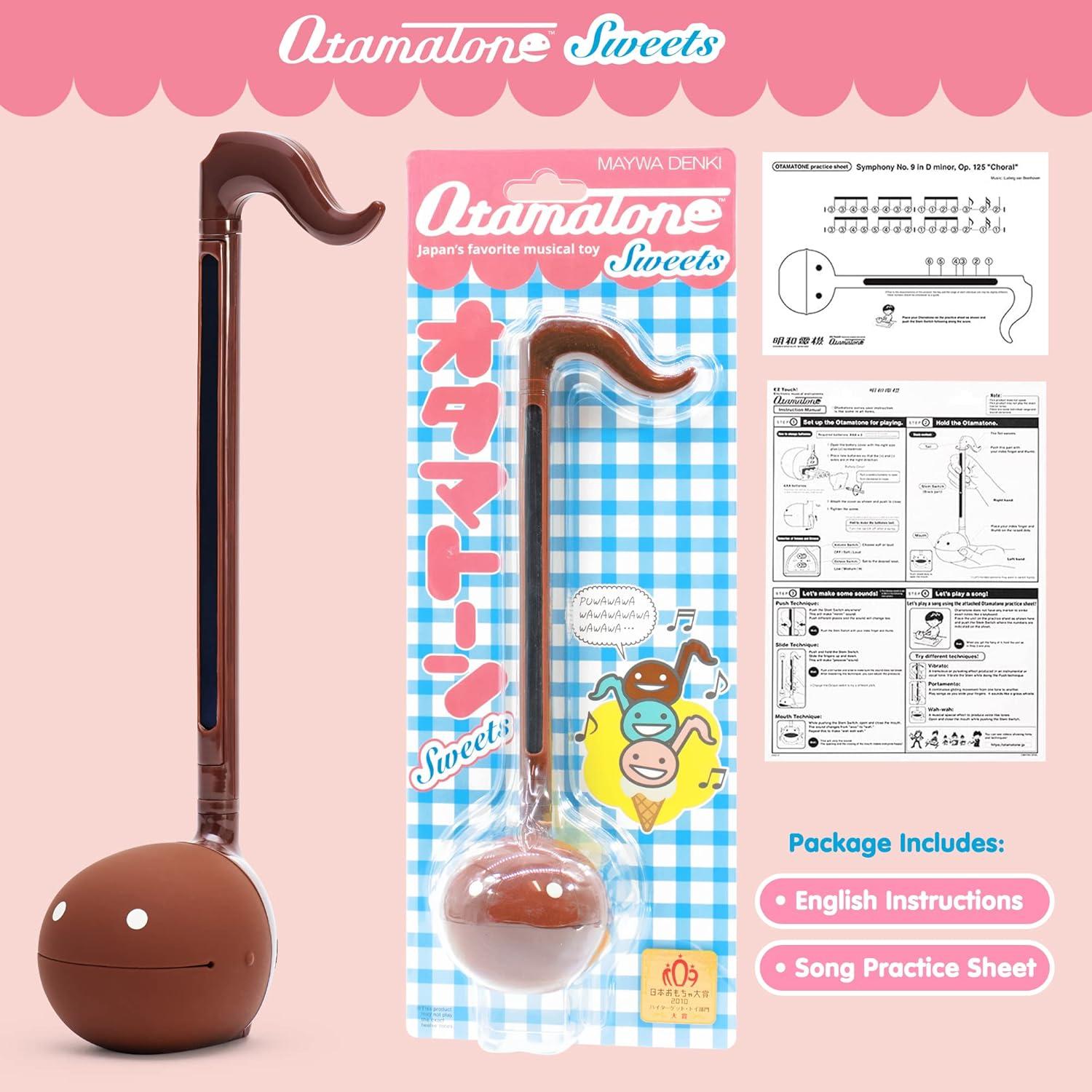 image:imageOtamatone Japanese Electronic Musical Instrument Portable Music Synthesizer from Japan by Maywa Denki Studio Award Winning Educational Fun Gift for Children Teens amp Adults MintStrawberry Mint Chocolate Set