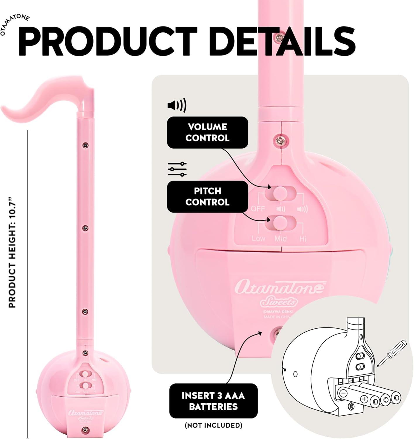 image:imageOtamatone Japanese Electronic Musical Instrument Portable Music Synthesizer from Japan by Maywa Denki Studio Award Winning Educational Fun Gift for Children Teens amp Adults MintStrawberry