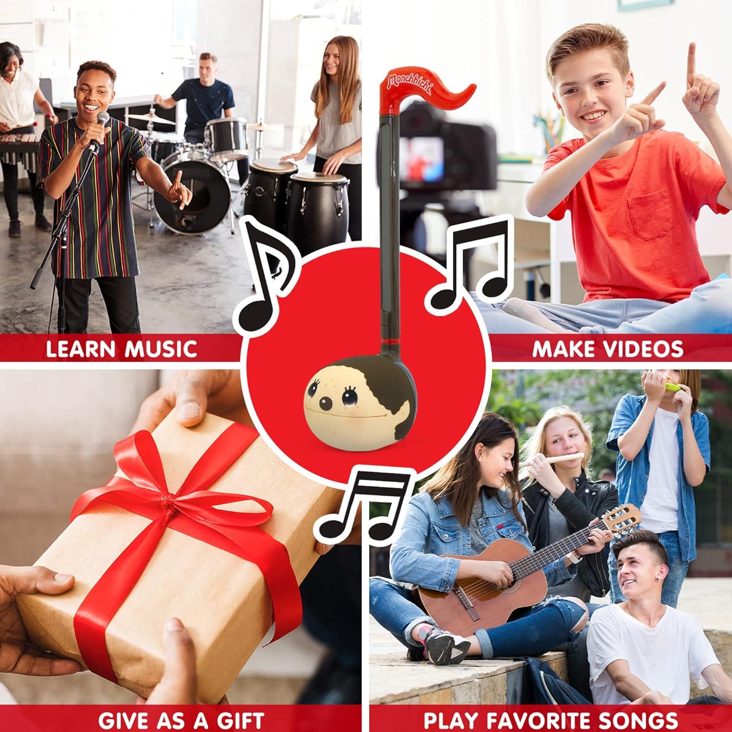image:imageOtamatone Japanese Electronic Musical Instrument Portable Music Synthesizer from Japan by Maywa Denki Studio Award Winning Educational Fun Gift for Children Teens amp Adults MonchhichiMonchhichi