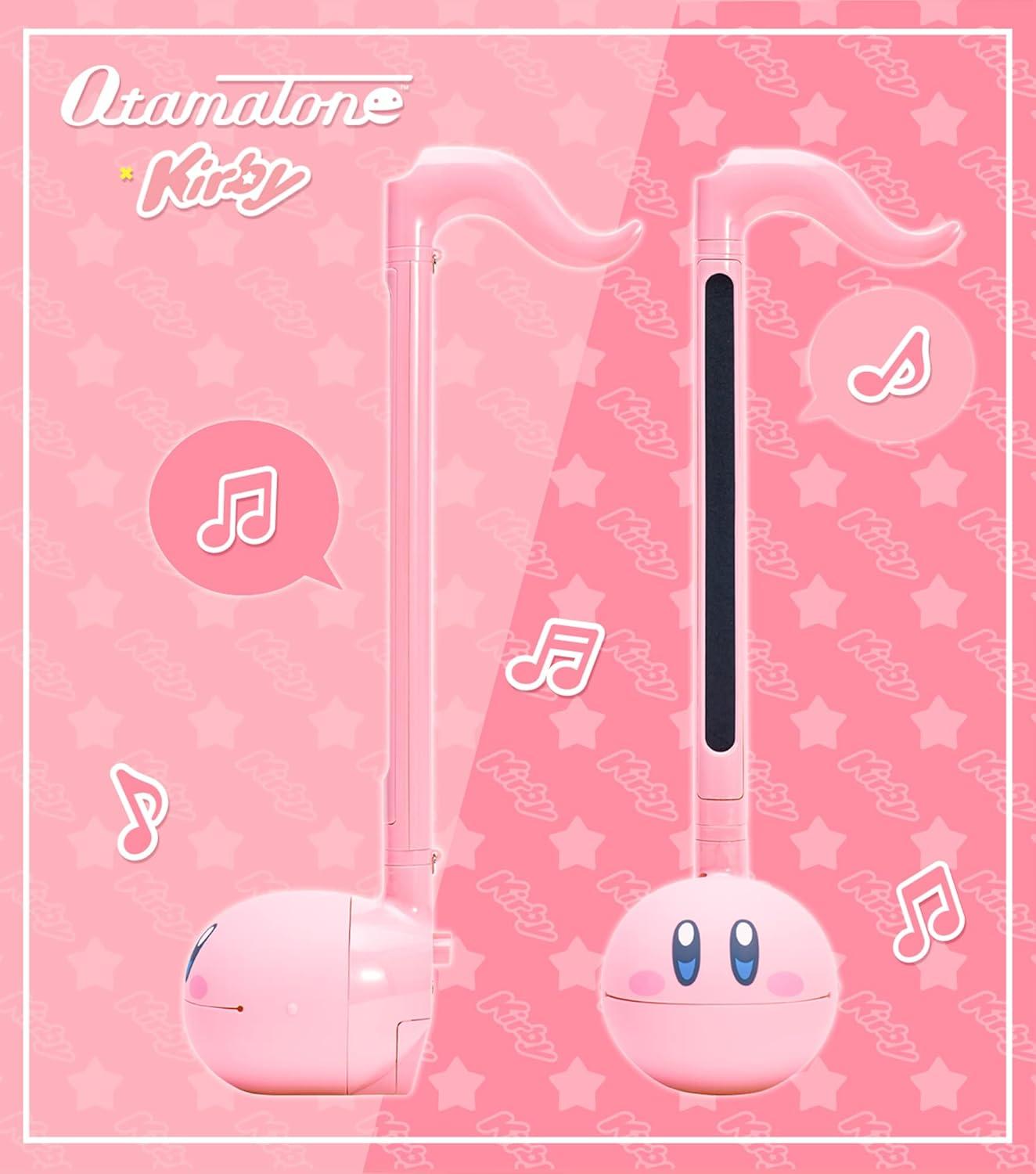 image:imageOtamatone Kirby Pink Star Hero Japanese Electronic Musical Instrument Portable Music Synthesizer from Japan by Maywa Denki Studio Award Winning Educational Fun Gift Game Character Pink HeroSingle Item