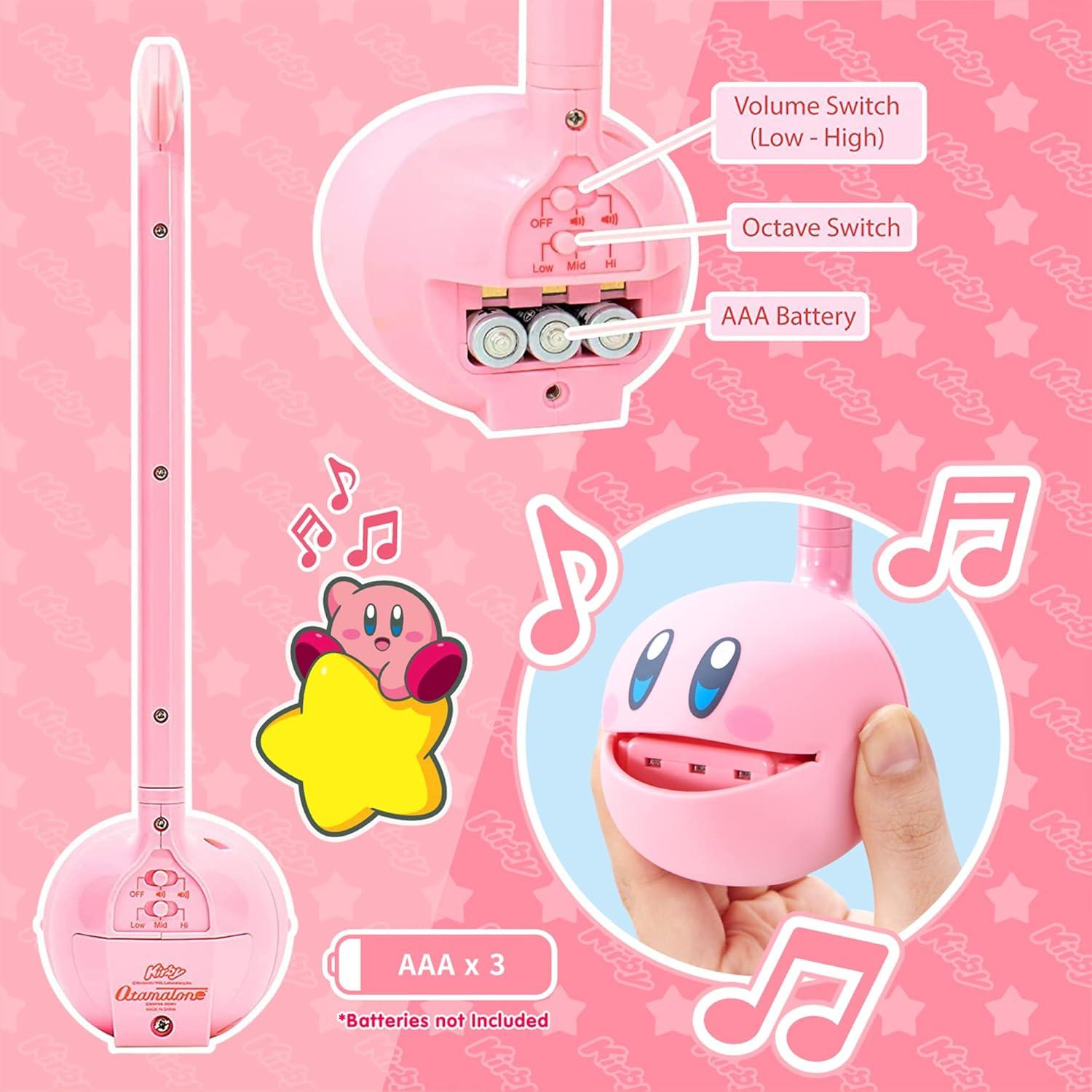 image:imageOtamatone Kirby Pink Star Hero Japanese Electronic Musical Instrument Portable Music Synthesizer from Japan by Maywa Denki Studio Award Winning Educational Fun Gift Game Character Pink HeroSingle Item