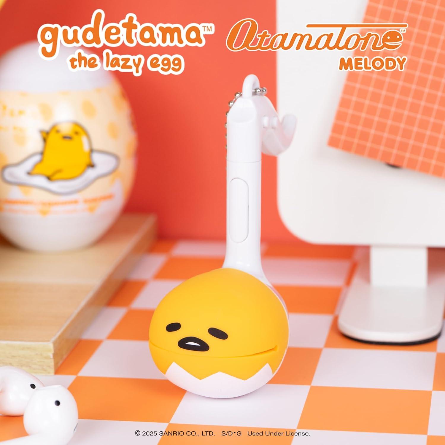 image:imageOtamatone Melody Gudetama Electronic Portable Music Instrument Synthesizer Toy from Japan by Maywa Denki Officially Licensed Gudetama The Lazy Egg English InstructionsGudetama