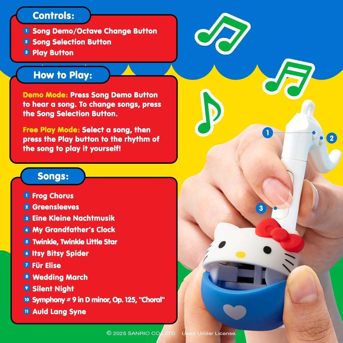 image:imageOtamatone Melody Hello Kitty and Friends Electronic Portable Music InstrumentSynthesizer Toy from Japan by Maywa Denki English Instructions KuromiHello Kitty