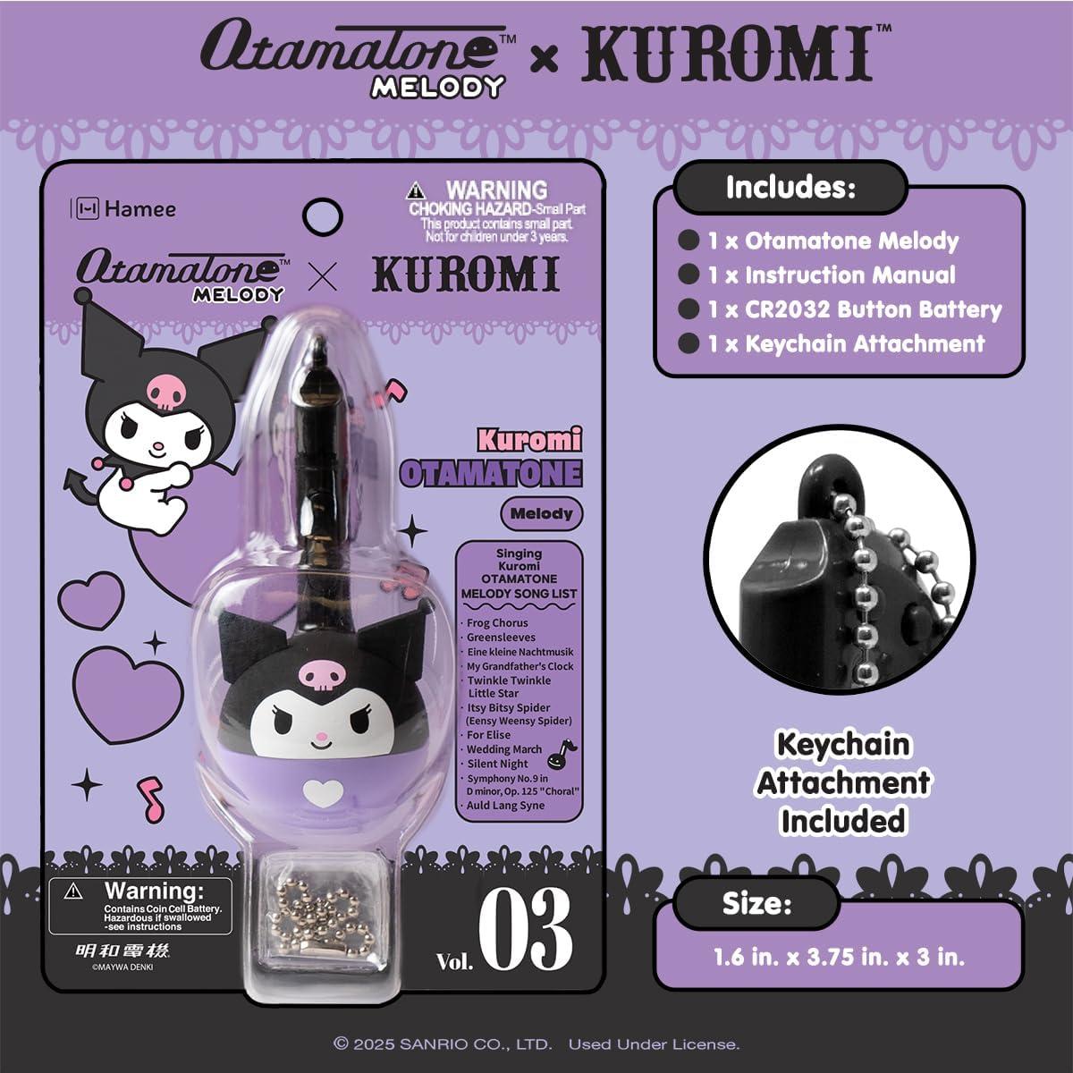 image:imageOtamatone Melody Hello Kitty and Friends Electronic Portable Music InstrumentSynthesizer Toy from Japan by Maywa Denki English Instructions KuromiKuromi