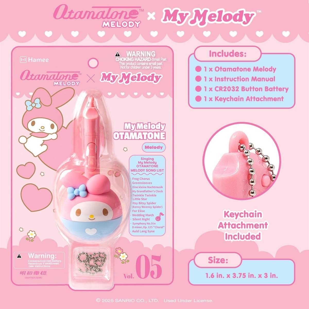 image:imageOtamatone Melody Hello Kitty and Friends Electronic Portable Music InstrumentSynthesizer Toy from Japan by Maywa Denki English Instructions KuromiMy Melody