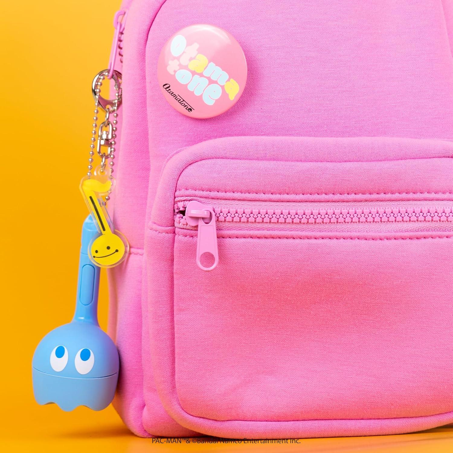 image:imageOtamatone Melody Original PACMan Electronic Portable Music Toy Player Synthesizer from Japan by Maywa Denki Officially Licensed Merchandise with English Instructions Keychain Accessory InkyInky