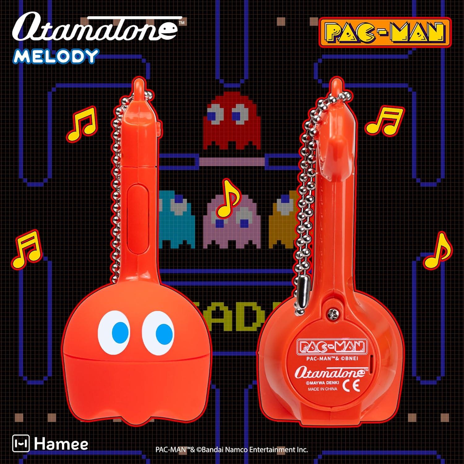 image:imageOtamatone Melody Original PACMan Electronic Portable Music Toy Player Synthesizer from Japan by Maywa Denki Officially Licensed Merchandise with English Instructions Keychain Accessory InkyBlinky