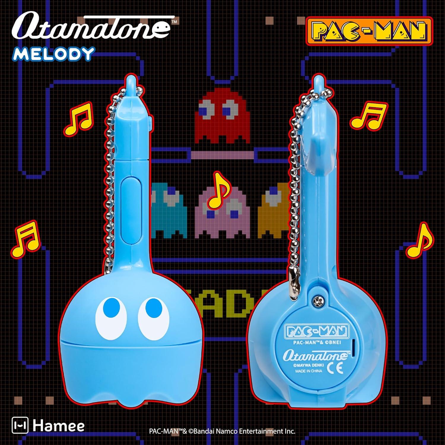 image:imageOtamatone Melody Original PACMan Electronic Portable Music Toy Player Synthesizer from Japan by Maywa Denki Officially Licensed Merchandise with English Instructions Keychain Accessory InkyInky