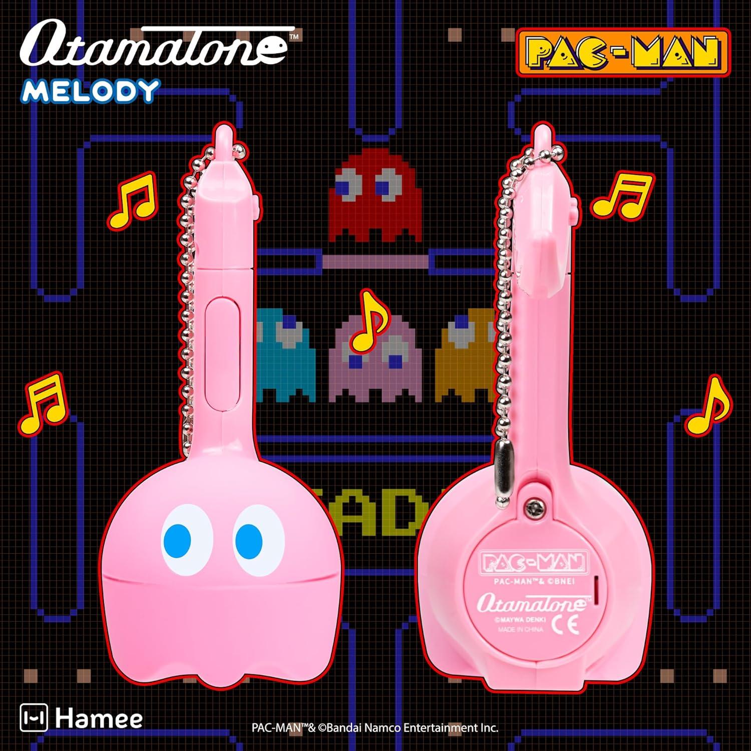 image:imageOtamatone Melody Original PACMan Electronic Portable Music Toy Player Synthesizer from Japan by Maywa Denki Officially Licensed Merchandise with English Instructions Keychain Accessory InkyPinky