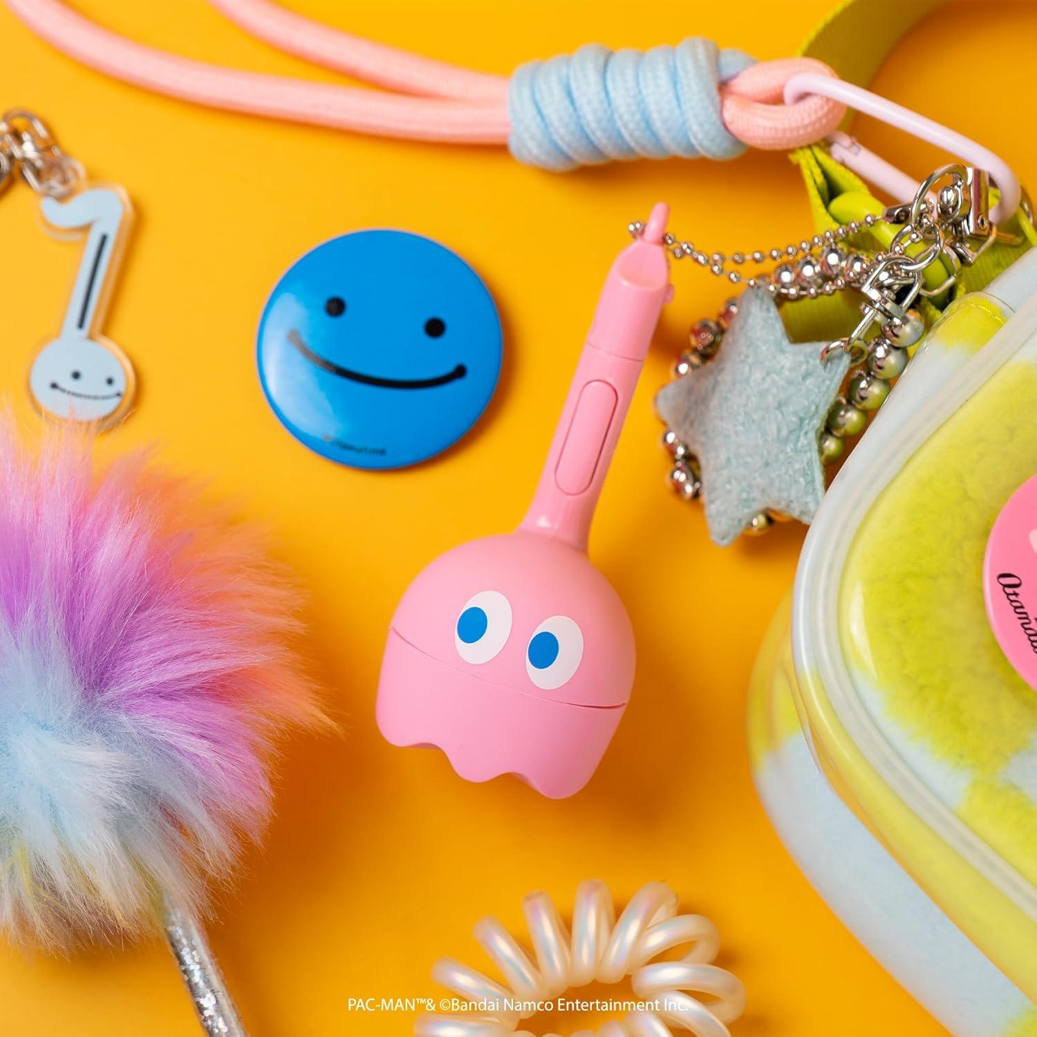 image:imageOtamatone Melody Original PACMan Electronic Portable Music Toy Player Synthesizer from Japan by Maywa Denki Officially Licensed Merchandise with English Instructions Keychain Accessory InkyPinky