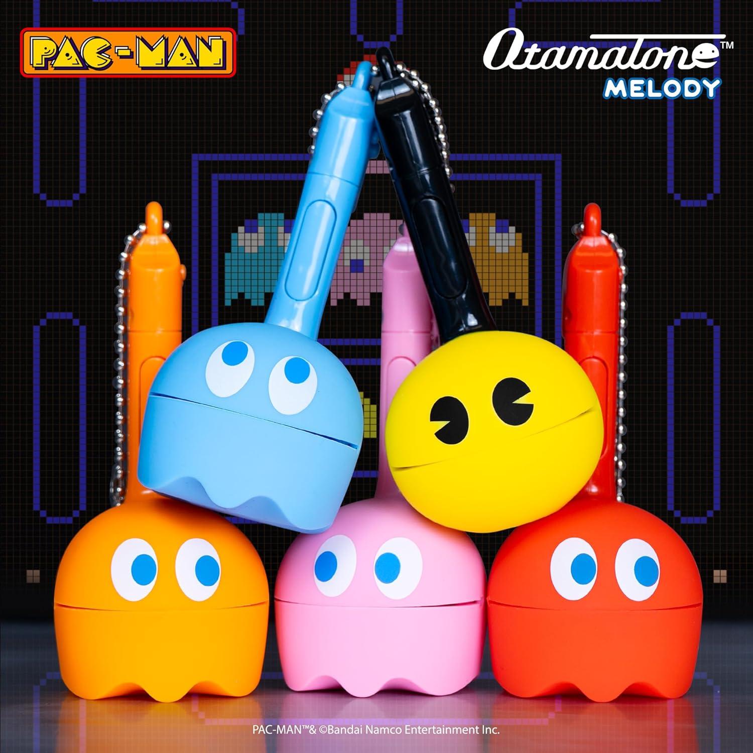 image:imageOtamatone Melody Original PACMan Electronic Portable Music Toy Player Synthesizer from Japan by Maywa Denki Officially Licensed Merchandise with English Instructions Keychain Accessory InkyPinky