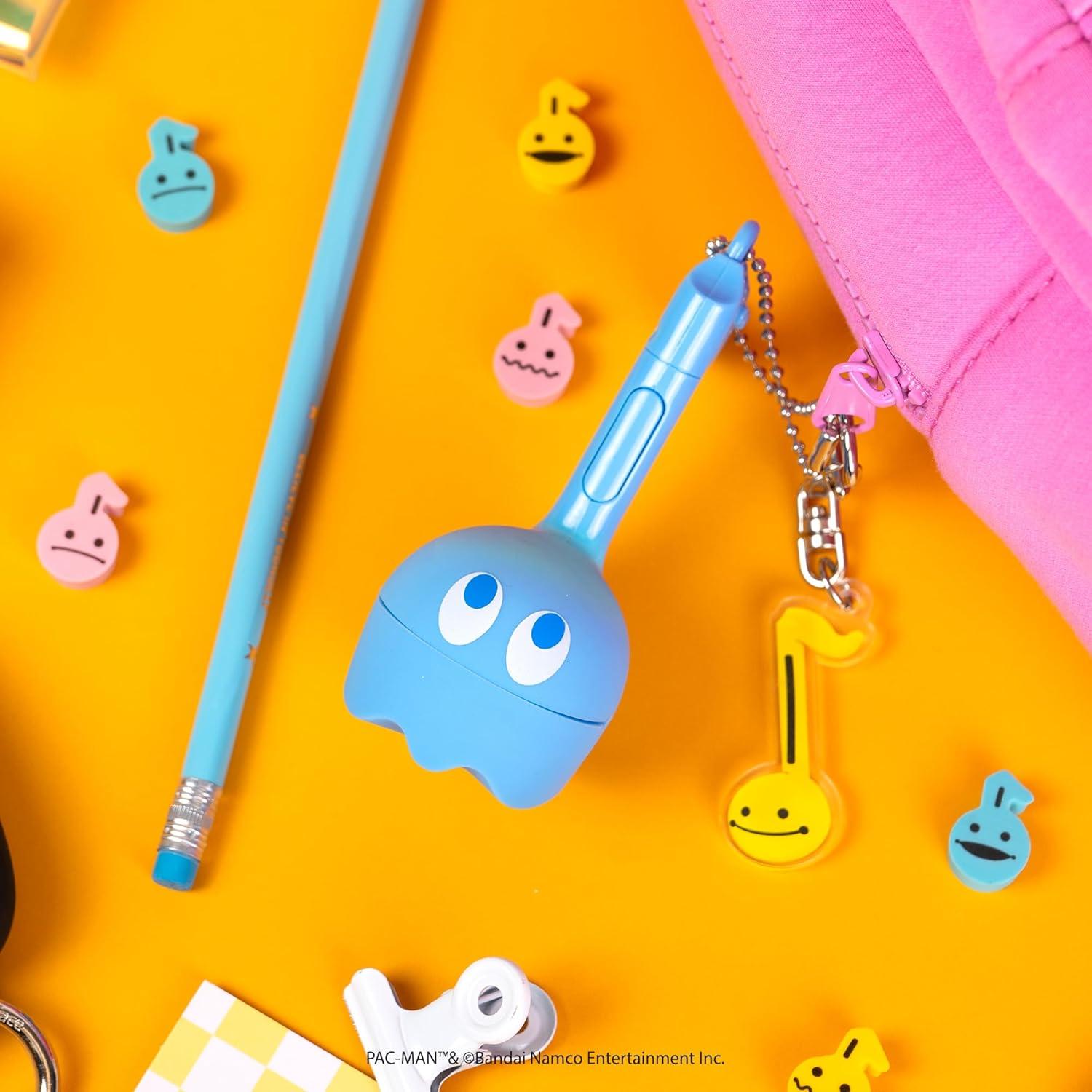 image:imageOtamatone Melody Original PACMan Electronic Portable Music Toy Player Synthesizer from Japan by Maywa Denki Officially Licensed Merchandise with English Instructions Keychain Accessory InkyInky