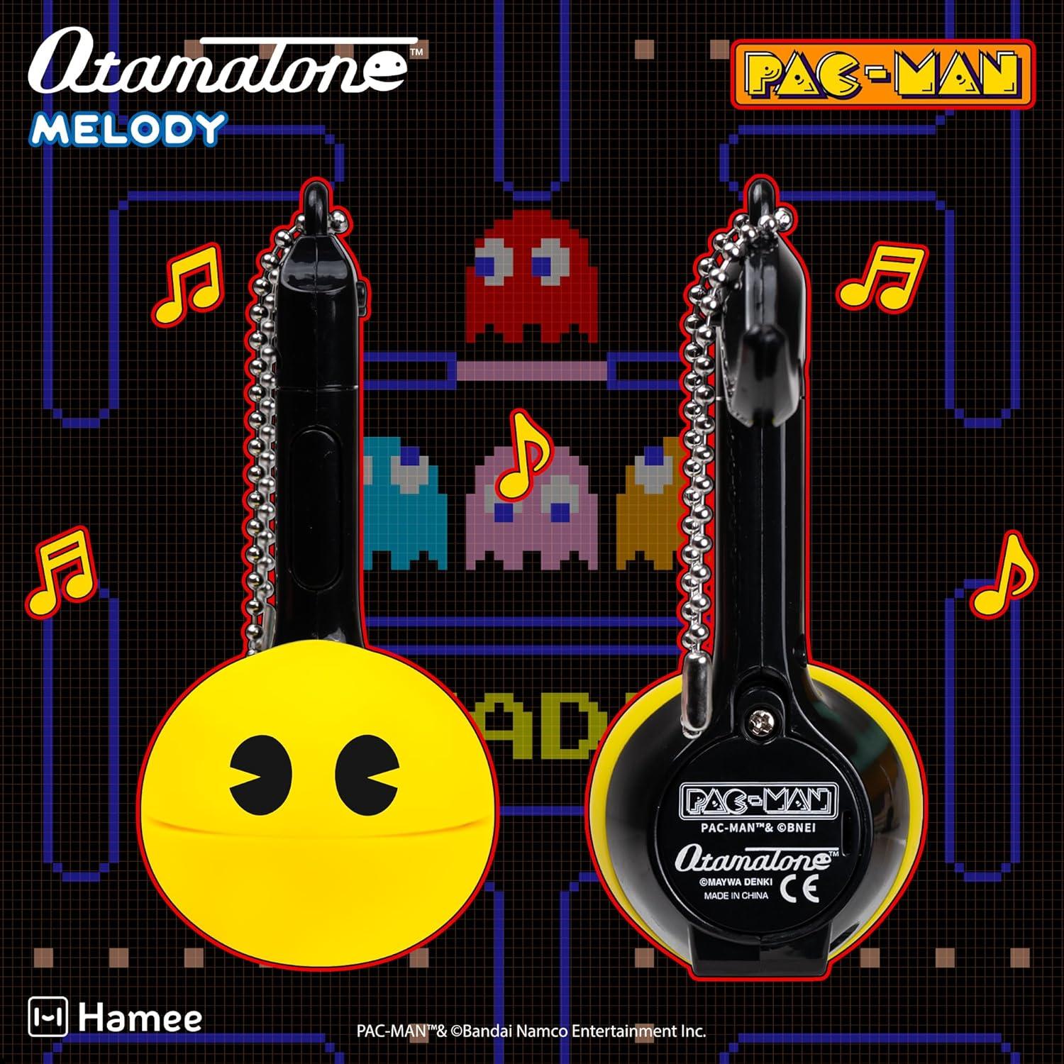image:imageOtamatone Melody Original PACMan Electronic Portable Music Toy Player Synthesizer from Japan by Maywa Denki Officially Licensed Merchandise with English Instructions Keychain Accessory InkyPacman