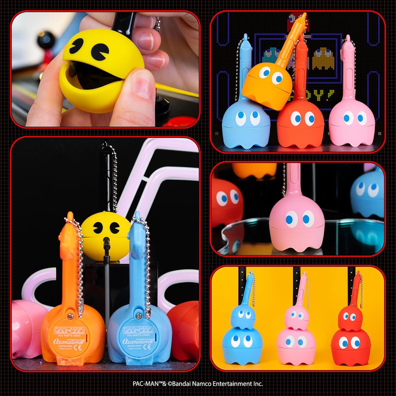 image:imageOtamatone Melody Original PACMan Electronic Portable Music Toy Player Synthesizer from Japan by Maywa Denki Officially Licensed Merchandise with English Instructions Keychain Accessory InkyClyde