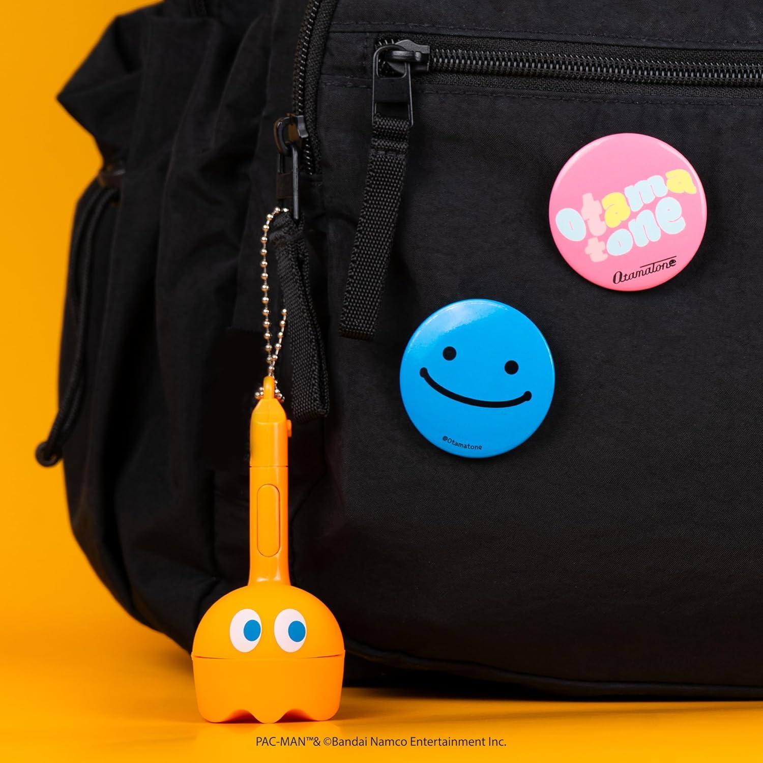 image:imageOtamatone Melody Original PACMan Electronic Portable Music Toy Player Synthesizer from Japan by Maywa Denki Officially Licensed Merchandise with English Instructions Keychain Accessory InkyClyde