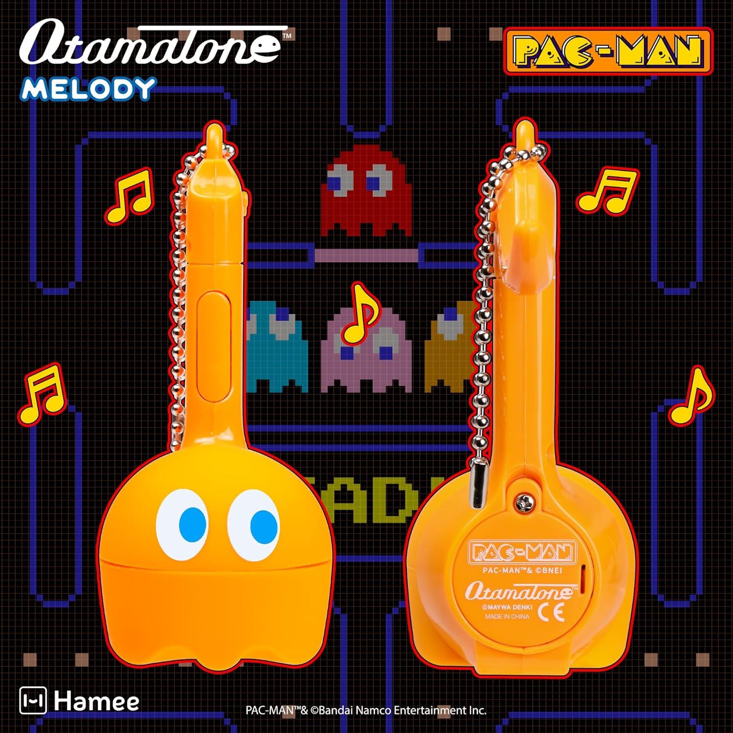 image:imageOtamatone Melody Original PACMan Electronic Portable Music Toy Player Synthesizer from Japan by Maywa Denki Officially Licensed Merchandise with English Instructions Keychain Accessory InkyClyde