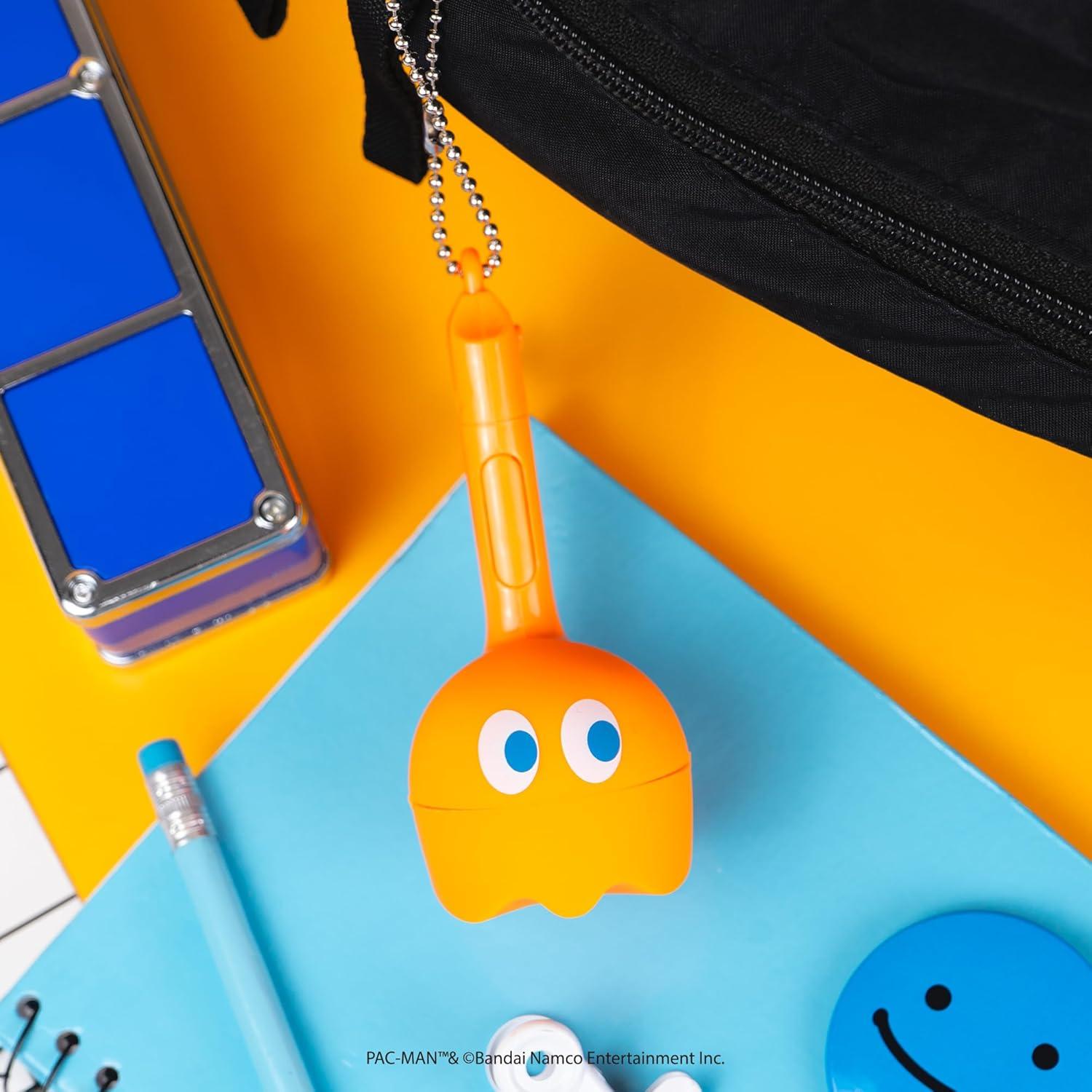 image:imageOtamatone Melody Original PACMan Electronic Portable Music Toy Player Synthesizer from Japan by Maywa Denki Officially Licensed Merchandise with English Instructions Keychain Accessory InkyClyde