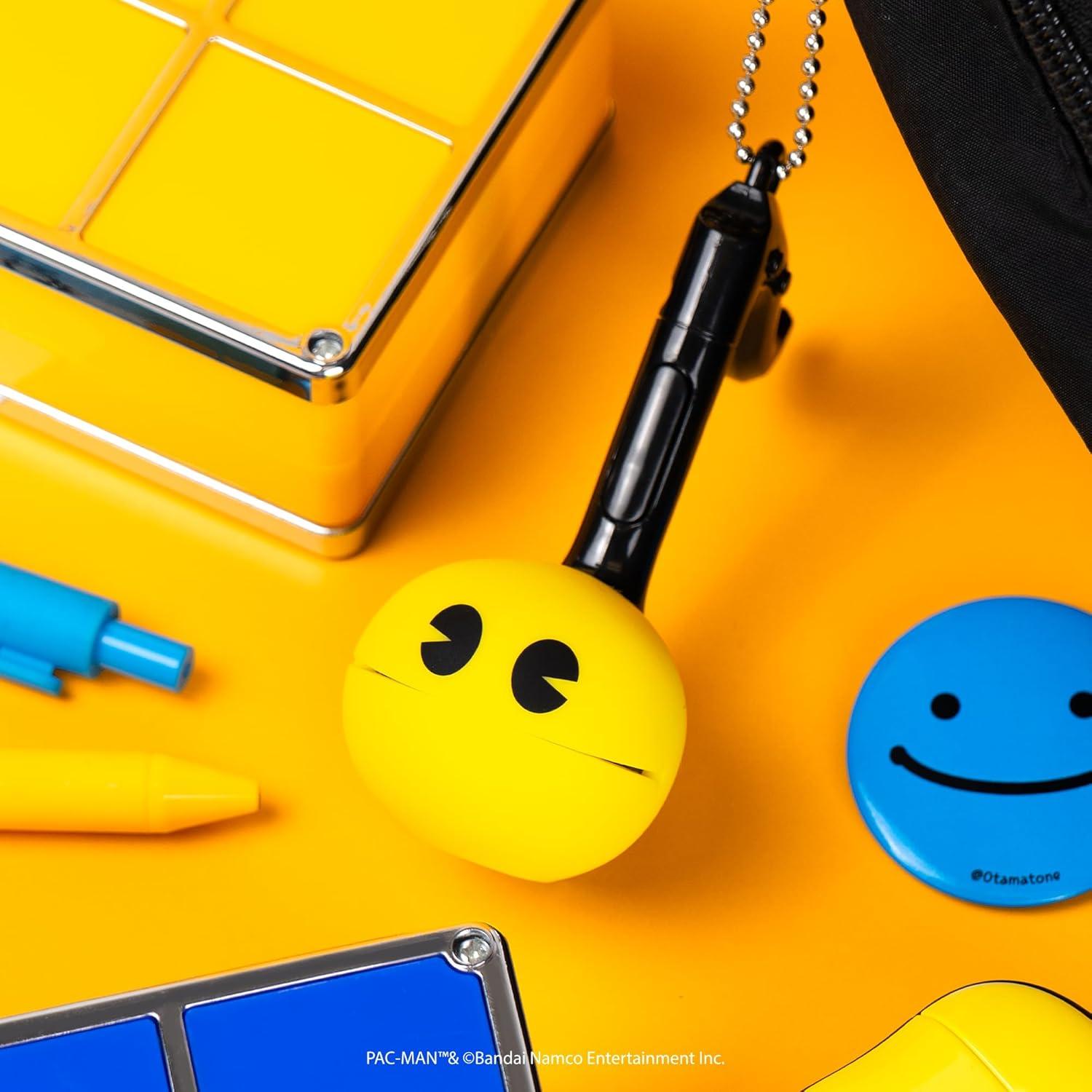 image:imageOtamatone Melody Original PACMan Electronic Portable Music Toy Player Synthesizer from Japan by Maywa Denki Officially Licensed Merchandise with English Instructions Keychain Accessory InkyPacman