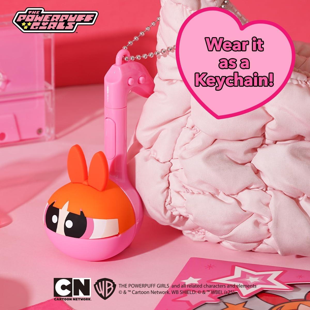 image:imageOtamatone Melody Powerpuff Girls Electronic Portable Music Instrument Synthesizer Toy from Japan by Maywa Denki Officially Licensed English Instructions BubblesBlossom