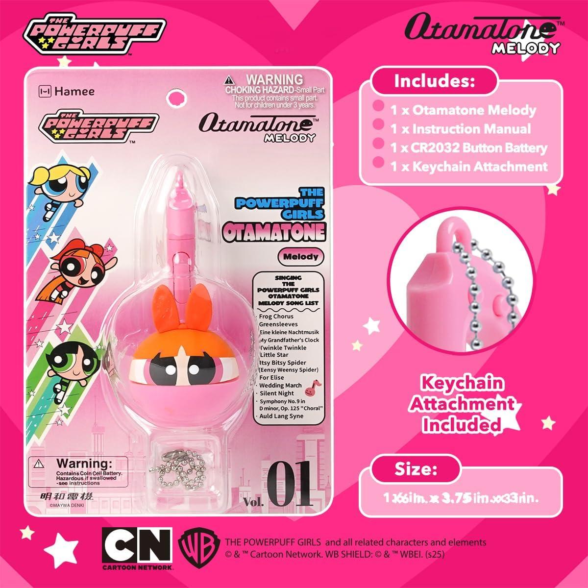 image:imageOtamatone Melody Powerpuff Girls Electronic Portable Music Instrument Synthesizer Toy from Japan by Maywa Denki Officially Licensed English Instructions BubblesBlossom