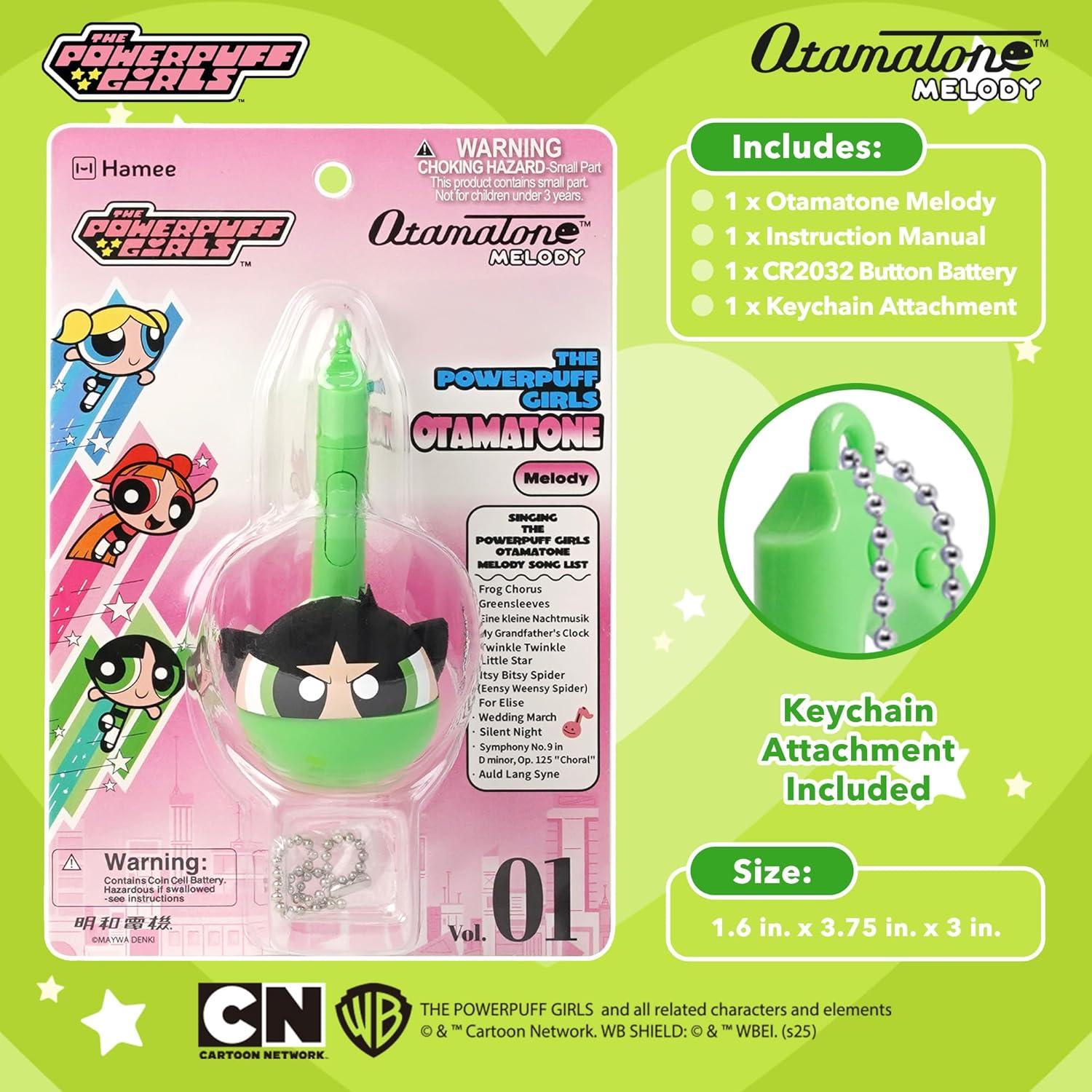 image:imageOtamatone Melody Powerpuff Girls Electronic Portable Music Instrument Synthesizer Toy from Japan by Maywa Denki Officially Licensed English Instructions BubblesButtercup