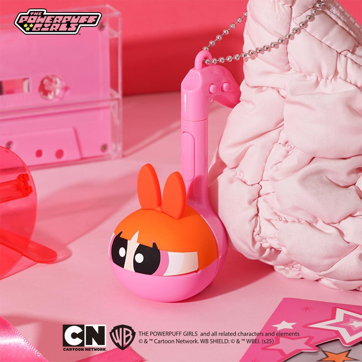 image:imageOtamatone Melody Powerpuff Girls Electronic Portable Music Instrument Synthesizer Toy from Japan by Maywa Denki Officially Licensed English Instructions BubblesBlossom