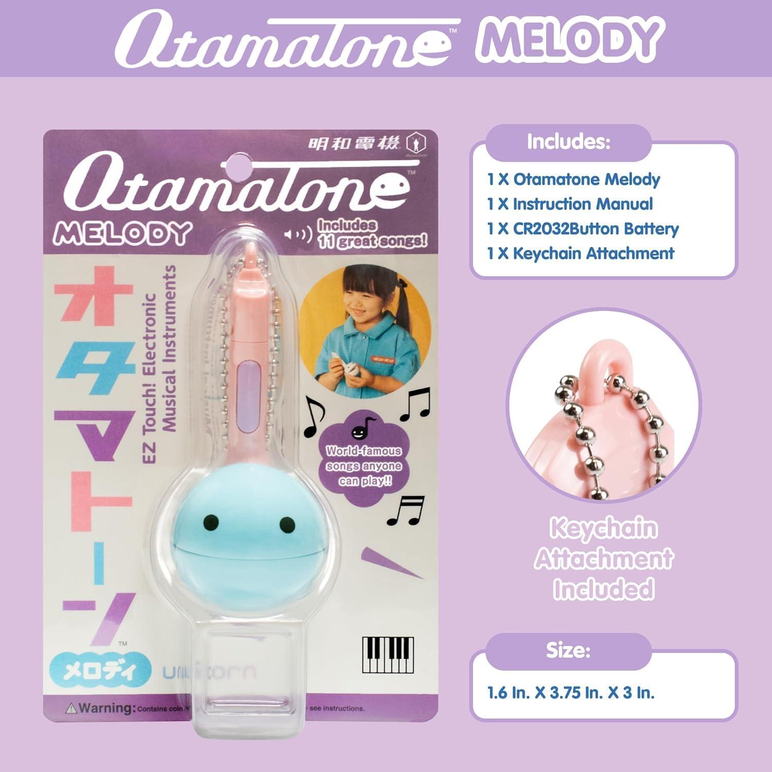 image:imageOtamatone Melody Series Japanese Electronic Mini Size Musical Instrument 11 PreProgrammed Songs Portable Synthesizer from Japan by Maywa Denki English Instruction UnicornUnicorn