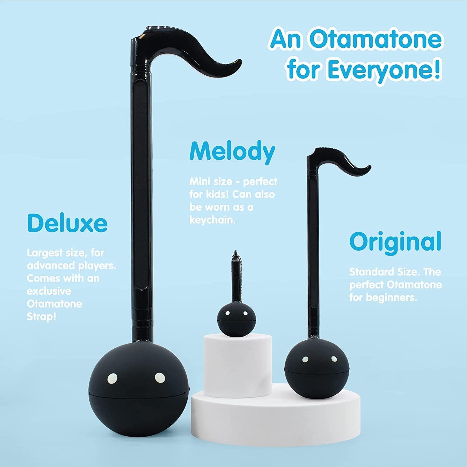 image:imageOtamatone Melody Series Japanese Electronic Mini Size Musical Instrument 11 PreProgrammed Songs Portable Synthesizer from Japan by Maywa Denki English Instruction UnicornBlack